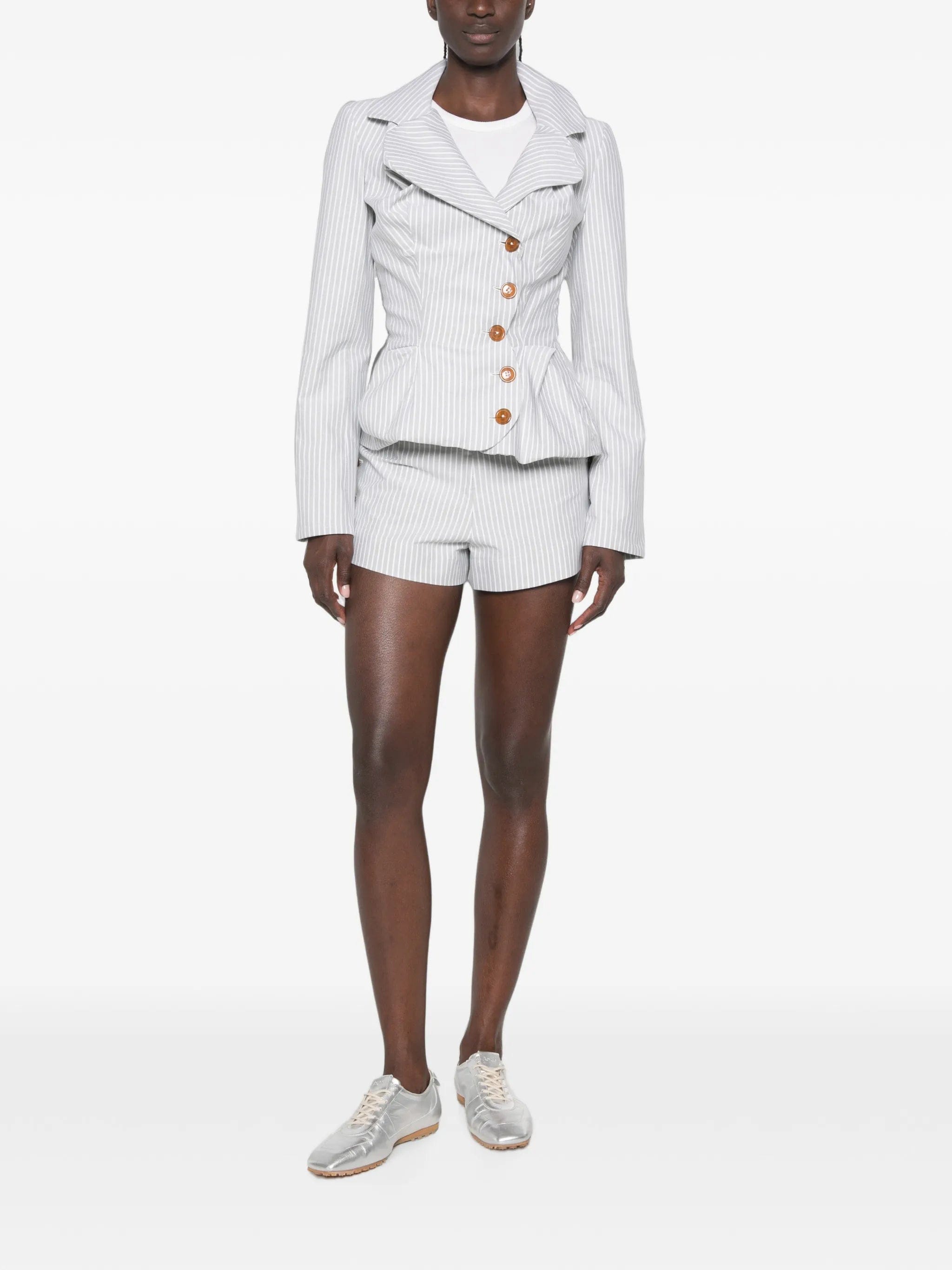Vivienne Westwood Drunken pinstriped jacket