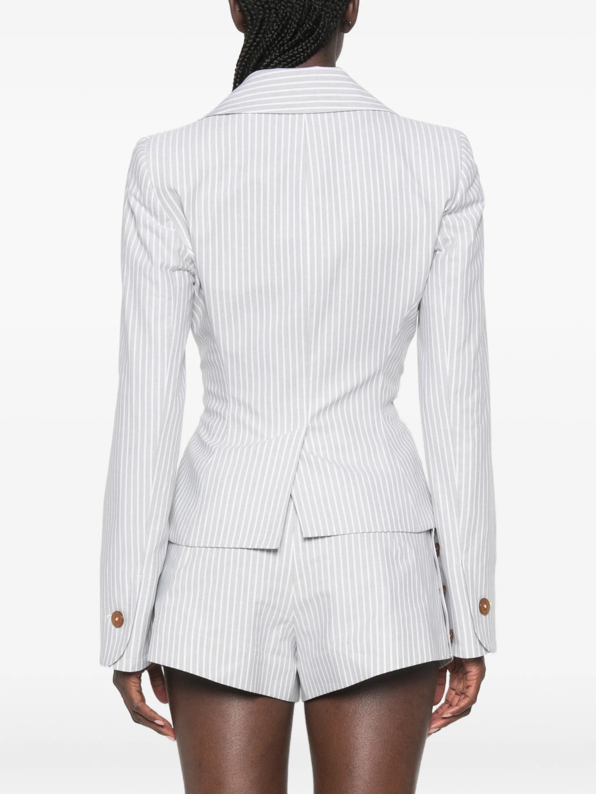 Vivienne Westwood Drunken pinstriped jacket