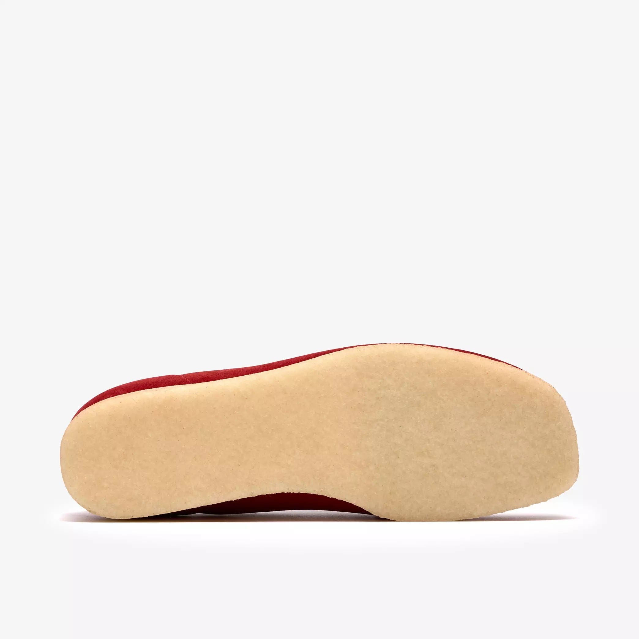 Clarks Wallabee Mens Shoes Color: Deep Red Suede Style: 26186772