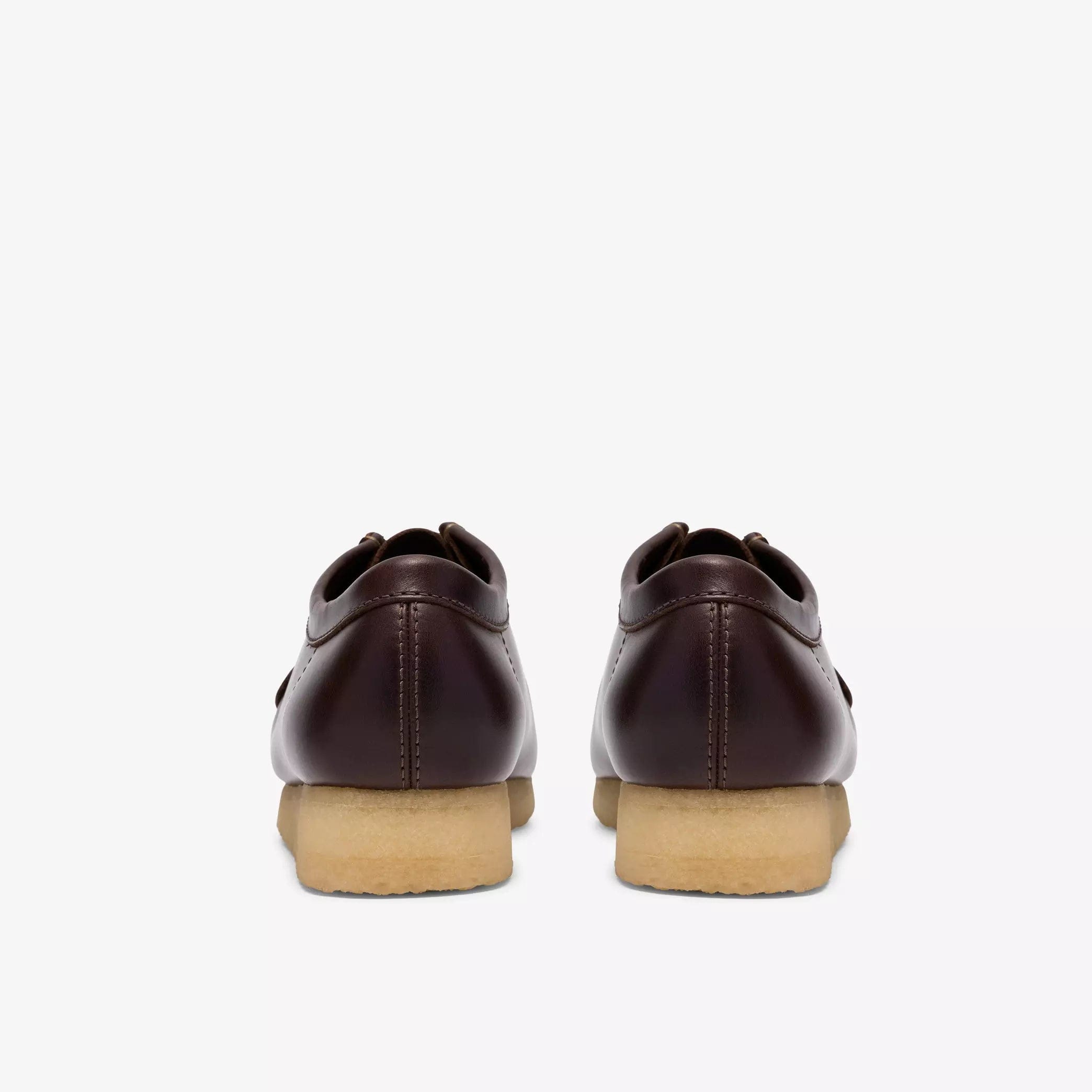 Clarks Wallabee Mens Shoes Color: Dark Brown Leather Style: 26186567