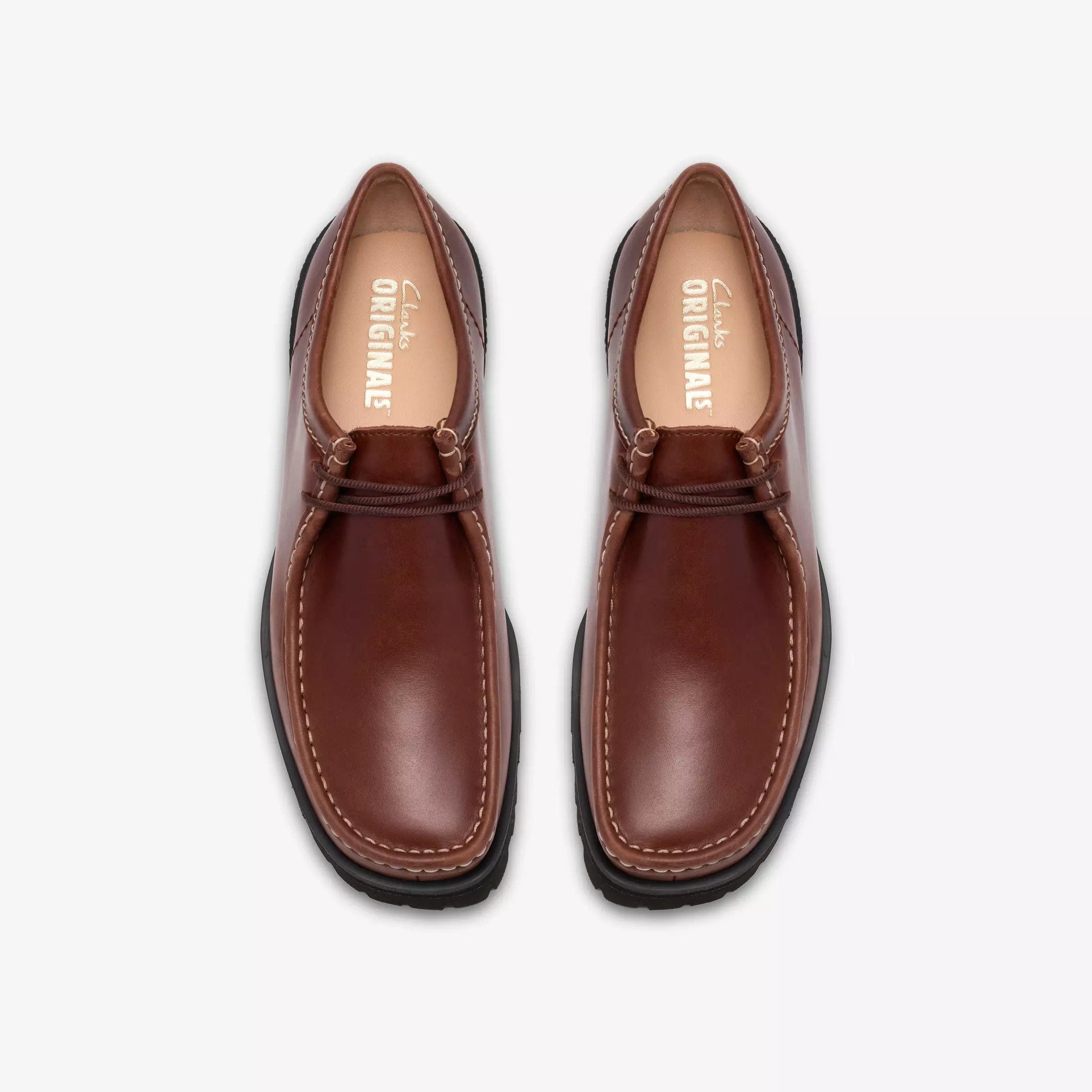 Clarks Walla Yukoner Mens Shoes Color: Brown Leather Style: 26186473