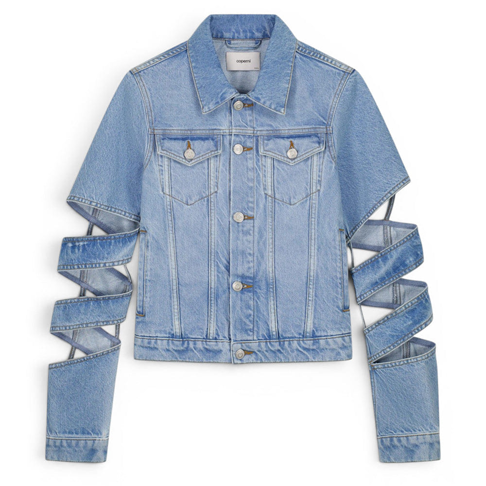 Coperni SPIRAL DENIM JACKET