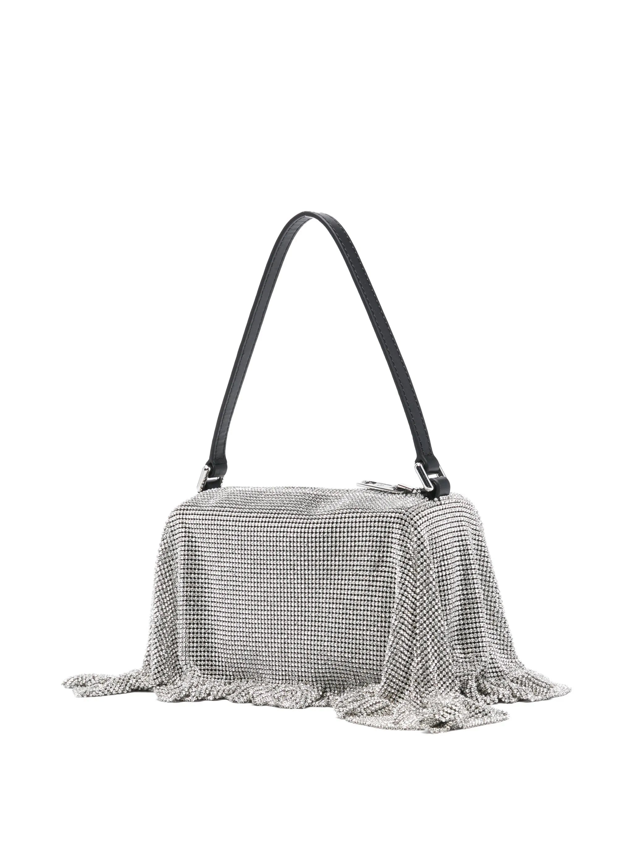 Alexander Wang Divina Pochette Crystal Mesh