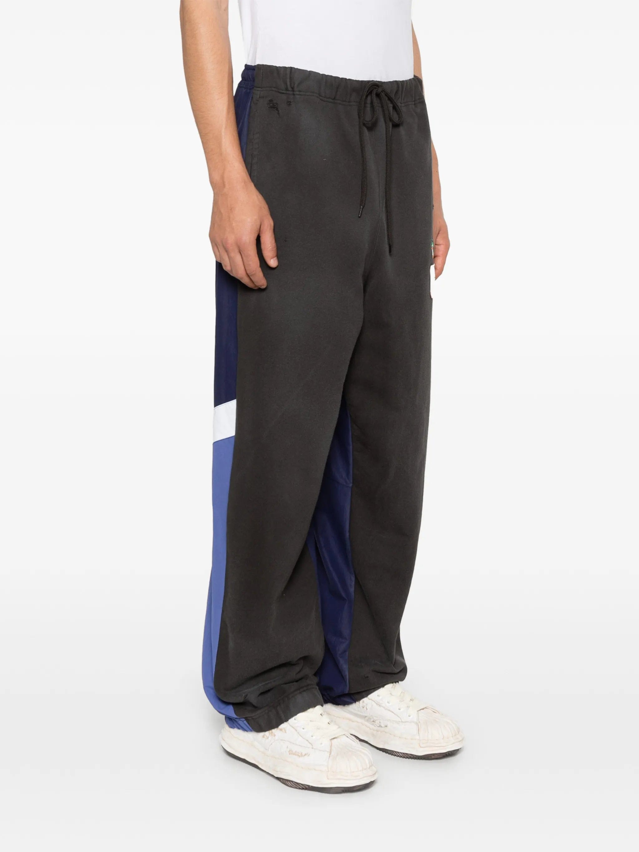 Maison Mihara Yasuhiro patch - detail track pants