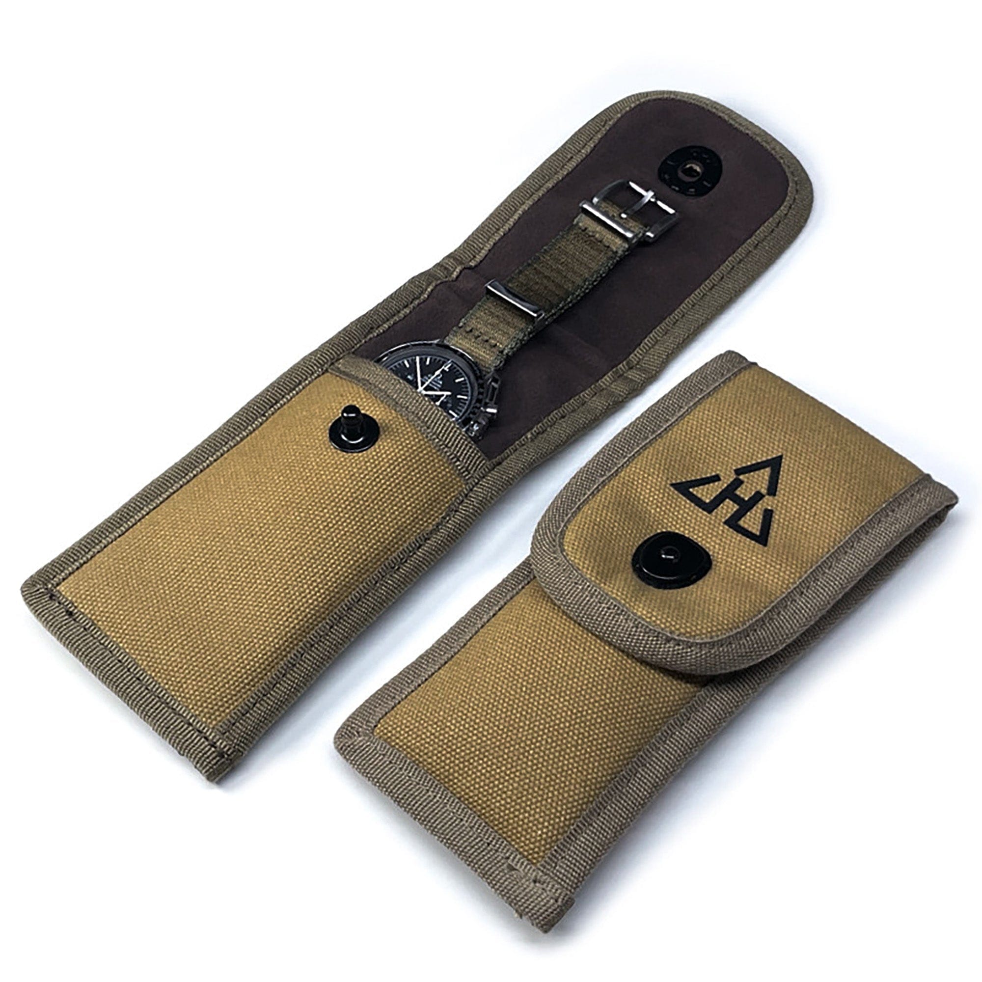 Haveston The M - 1937 Khaki Watch Stowage Pouch WSP by HAVESTON Straps