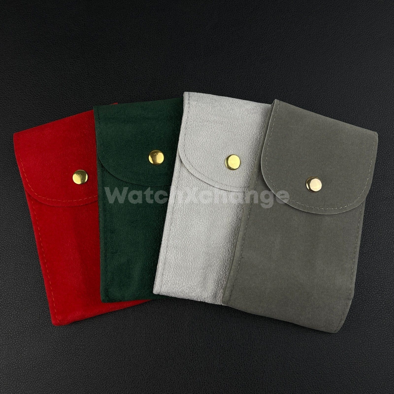 HANDMADE Velvet Watch Storage Pouch Bag Handmade Watch Case Travel Holder Container