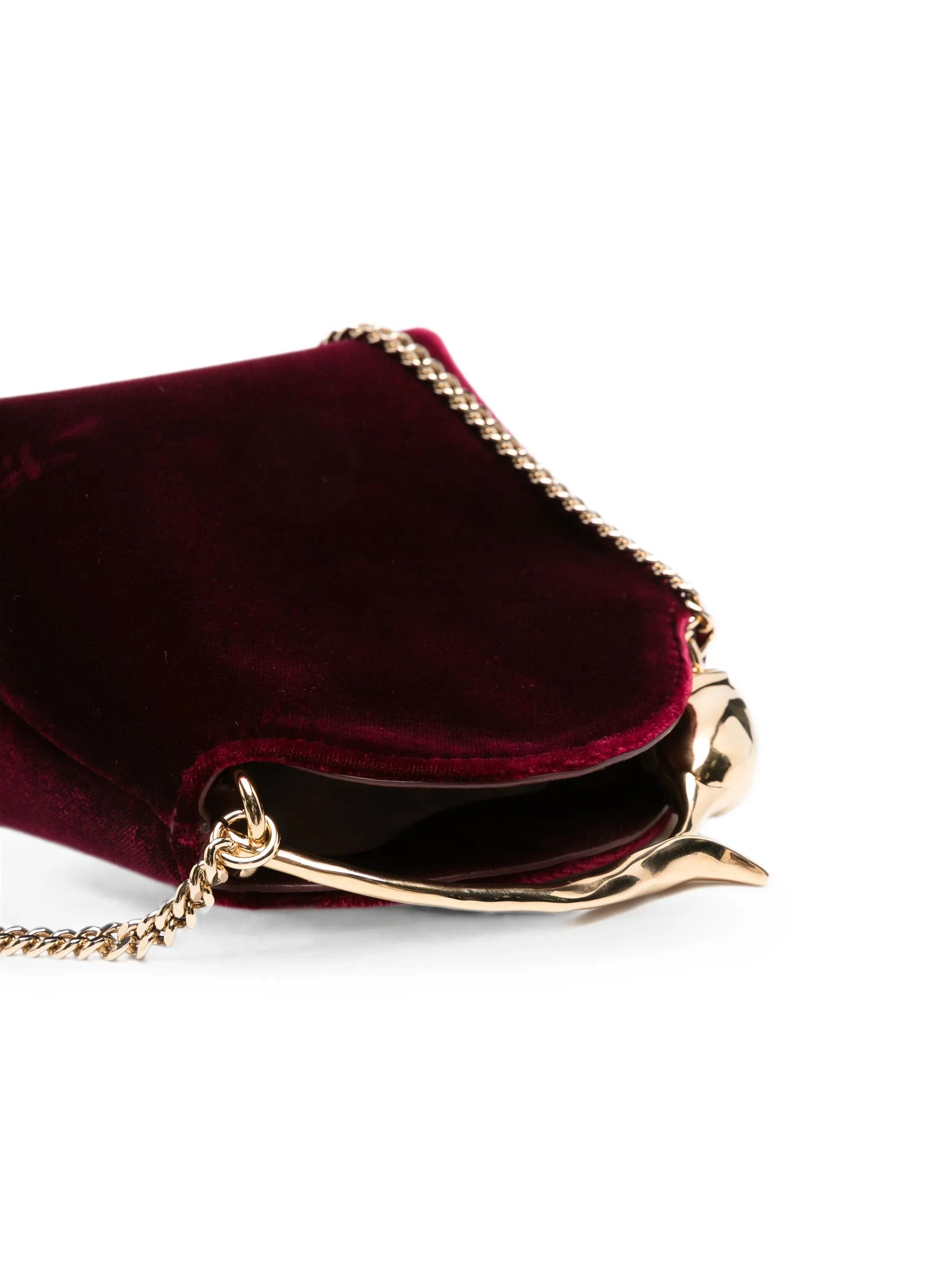 ERDEM micro Bloom velvet tote bag