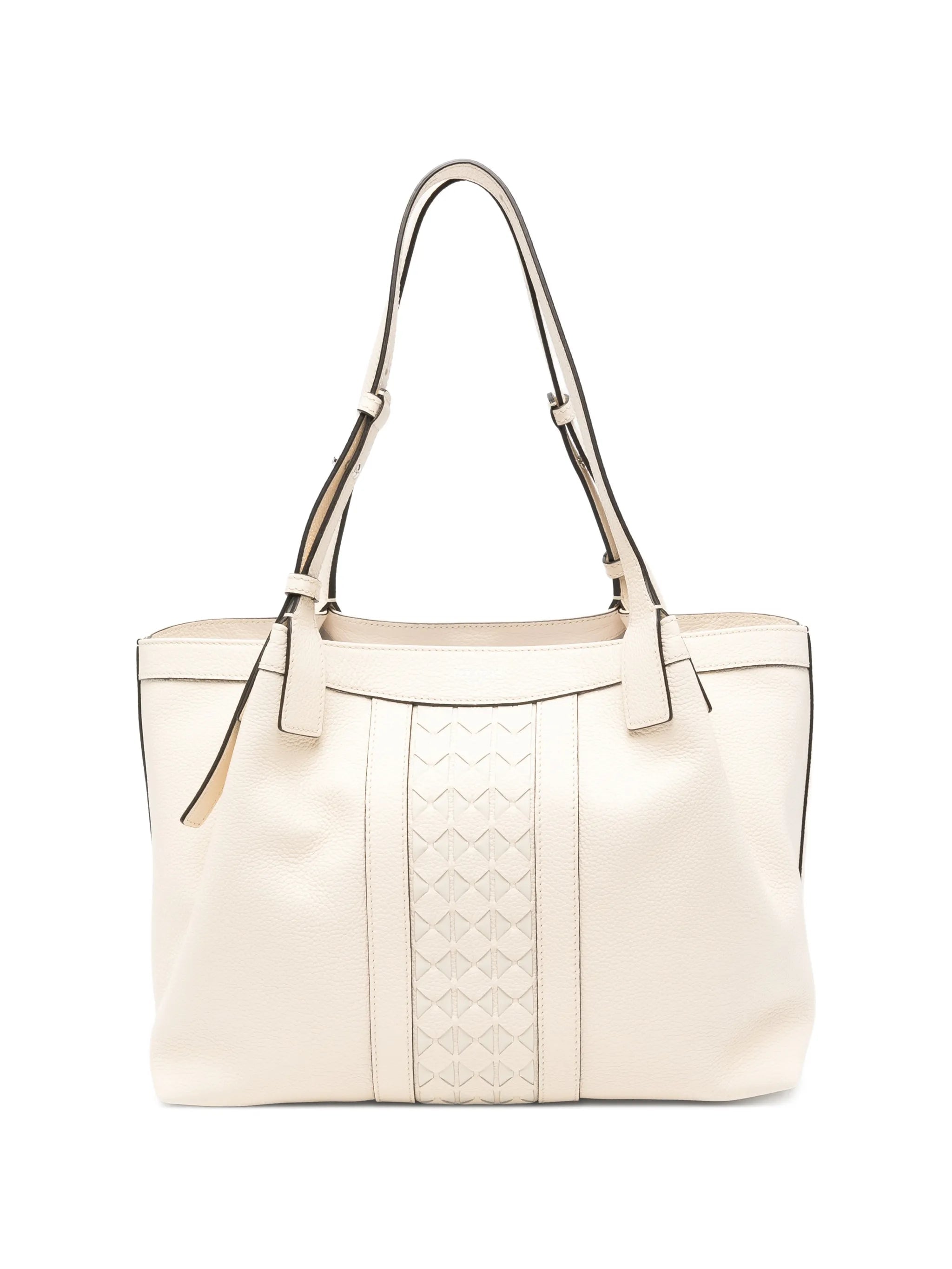Serapian small Mosaico Secret leather tote bag