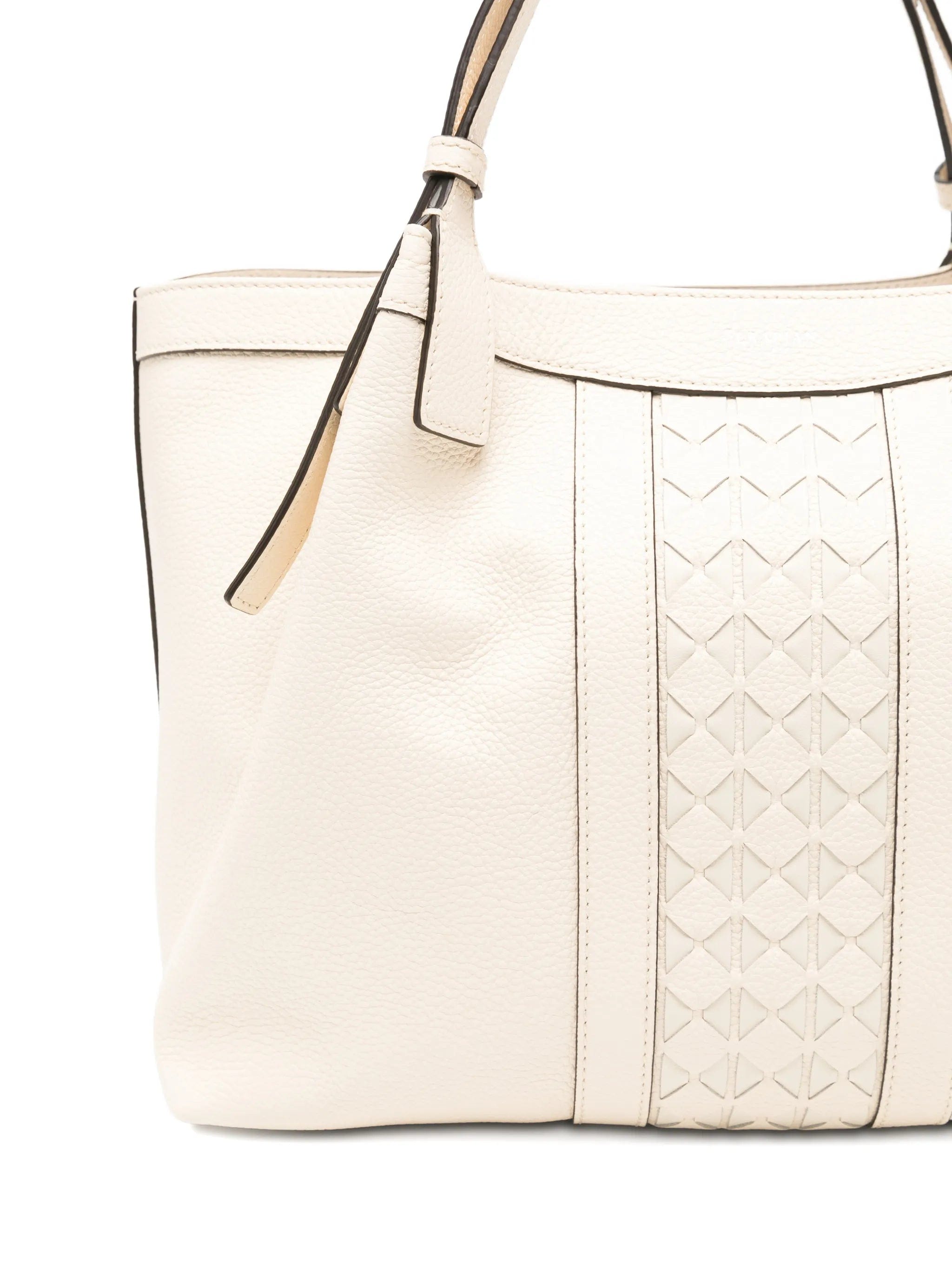 Serapian small Mosaico Secret leather tote bag