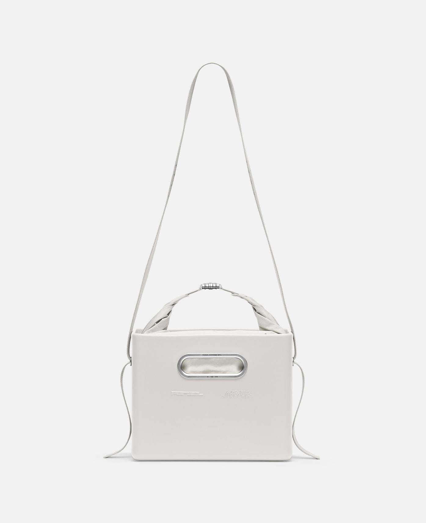 Parsel East West Tote - Small (White)