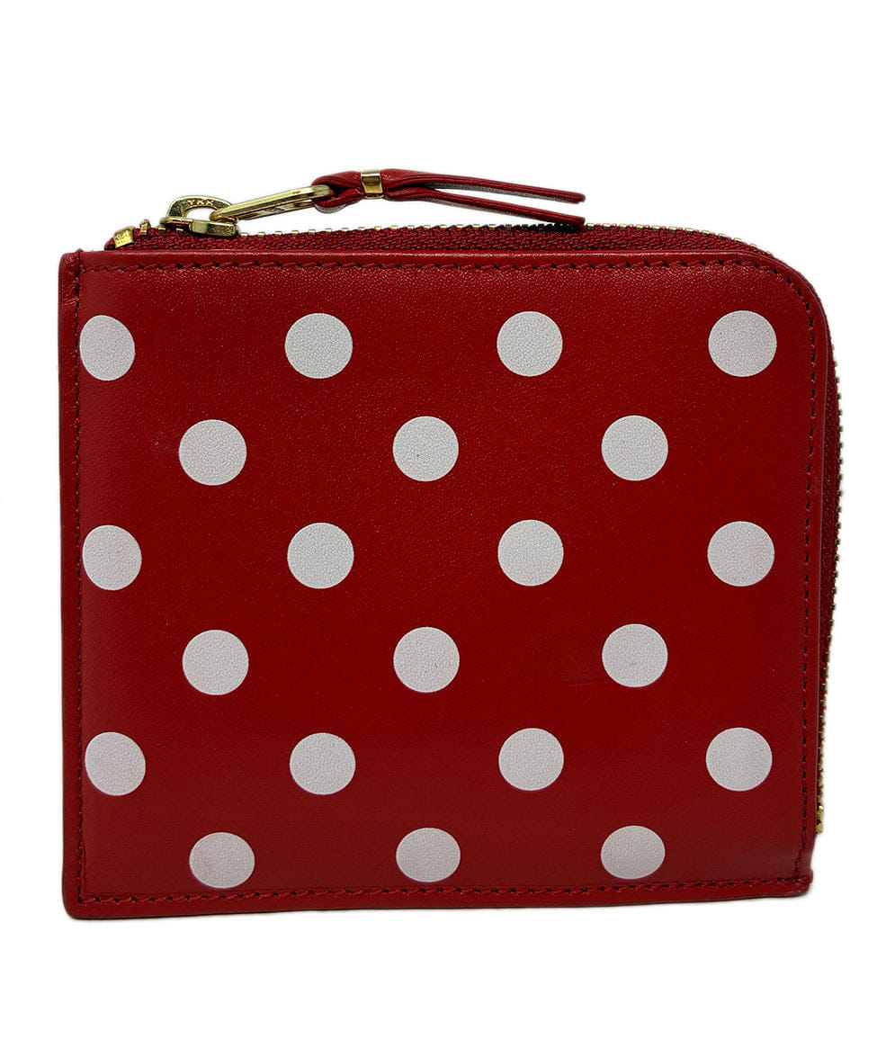 Comme Des Garcons Polka - Dot Print Wallet