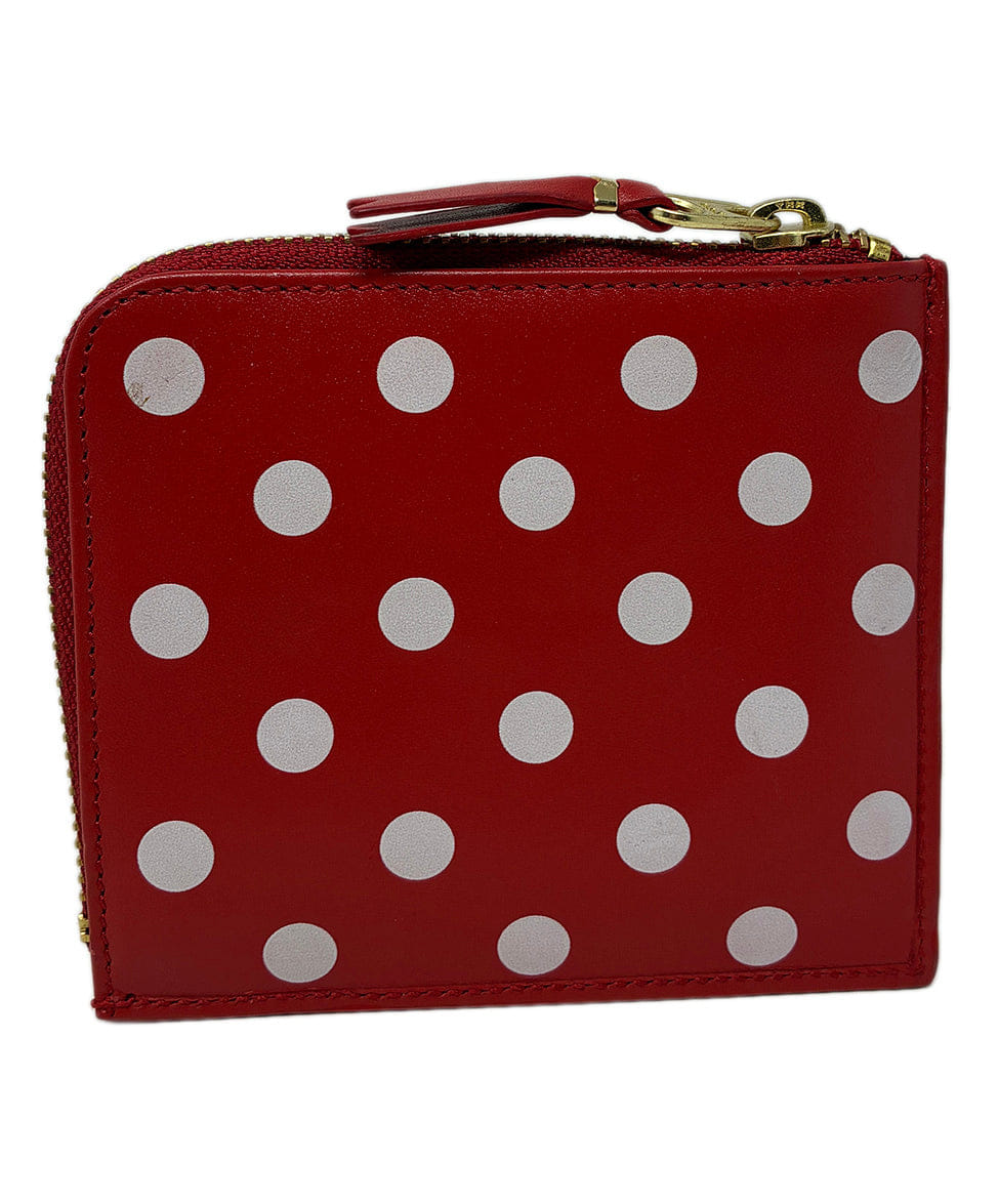 Comme Des Garcons Polka - Dot Print Wallet