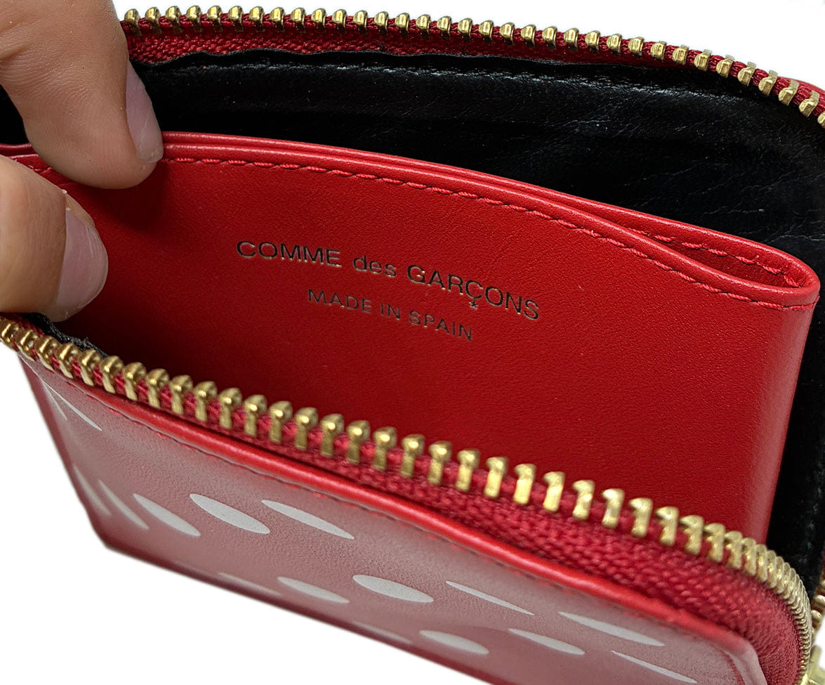 Comme Des Garcons Polka - Dot Print Wallet