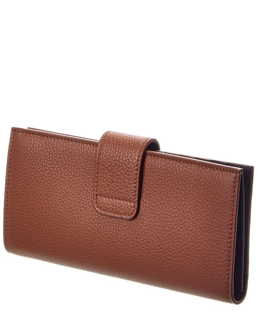 Ferragamo Double Gancini Leather Wallet