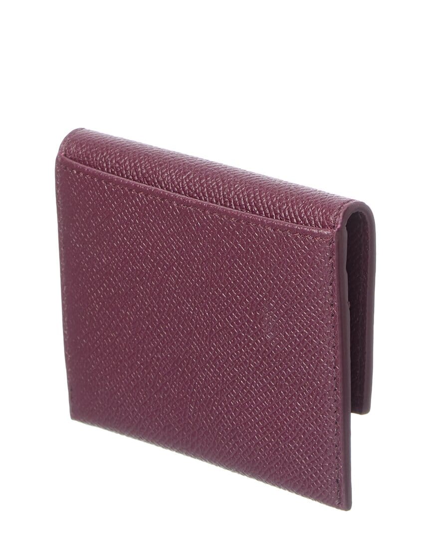 Ferragamo Gancini Leather Card Case
