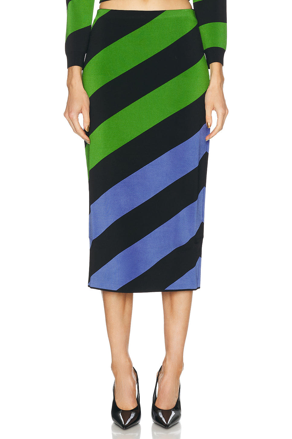 Carolina Herrera Knit Pencil Skirt