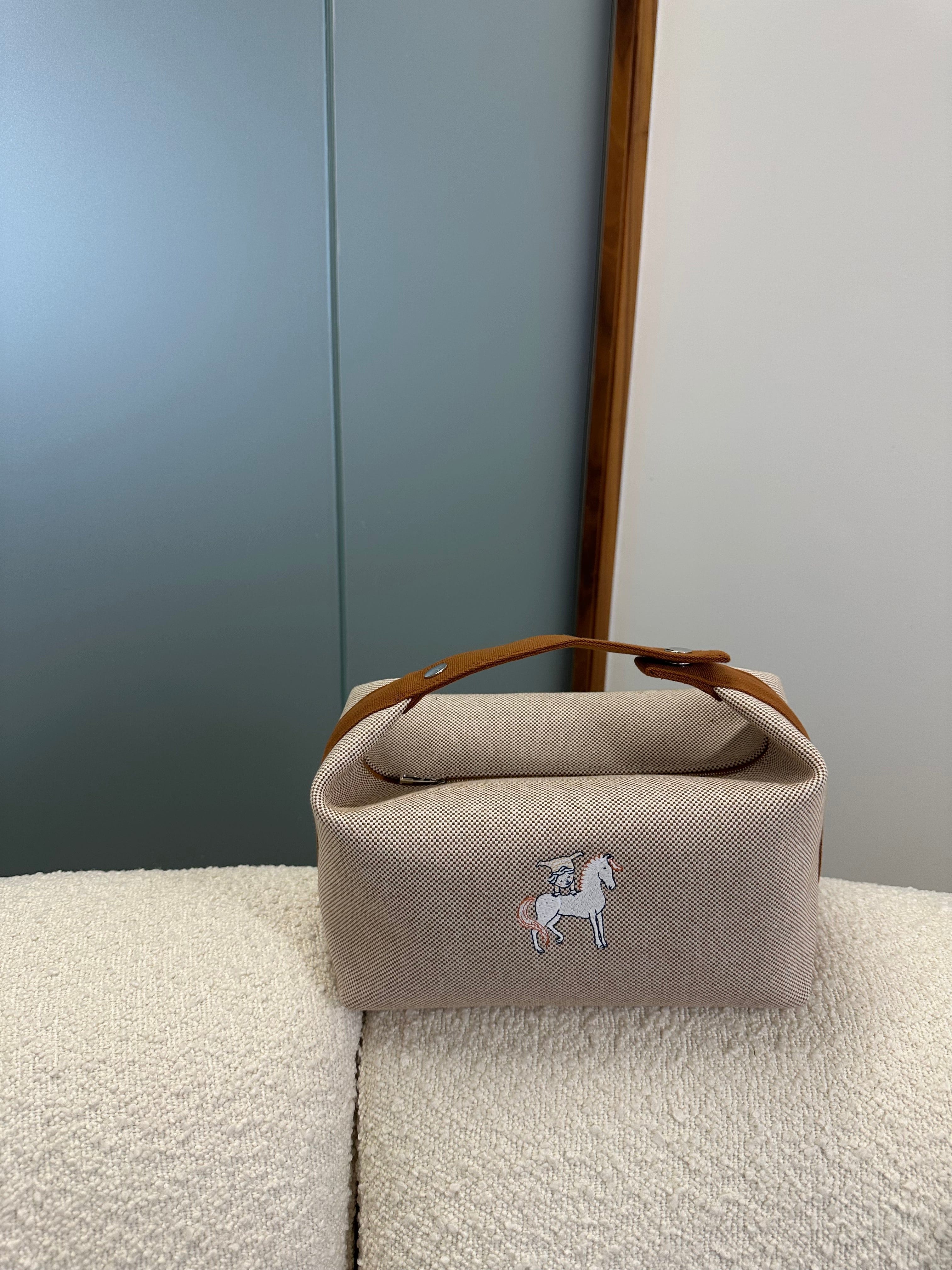 Hermès Bride a brac large model, brown PCA875