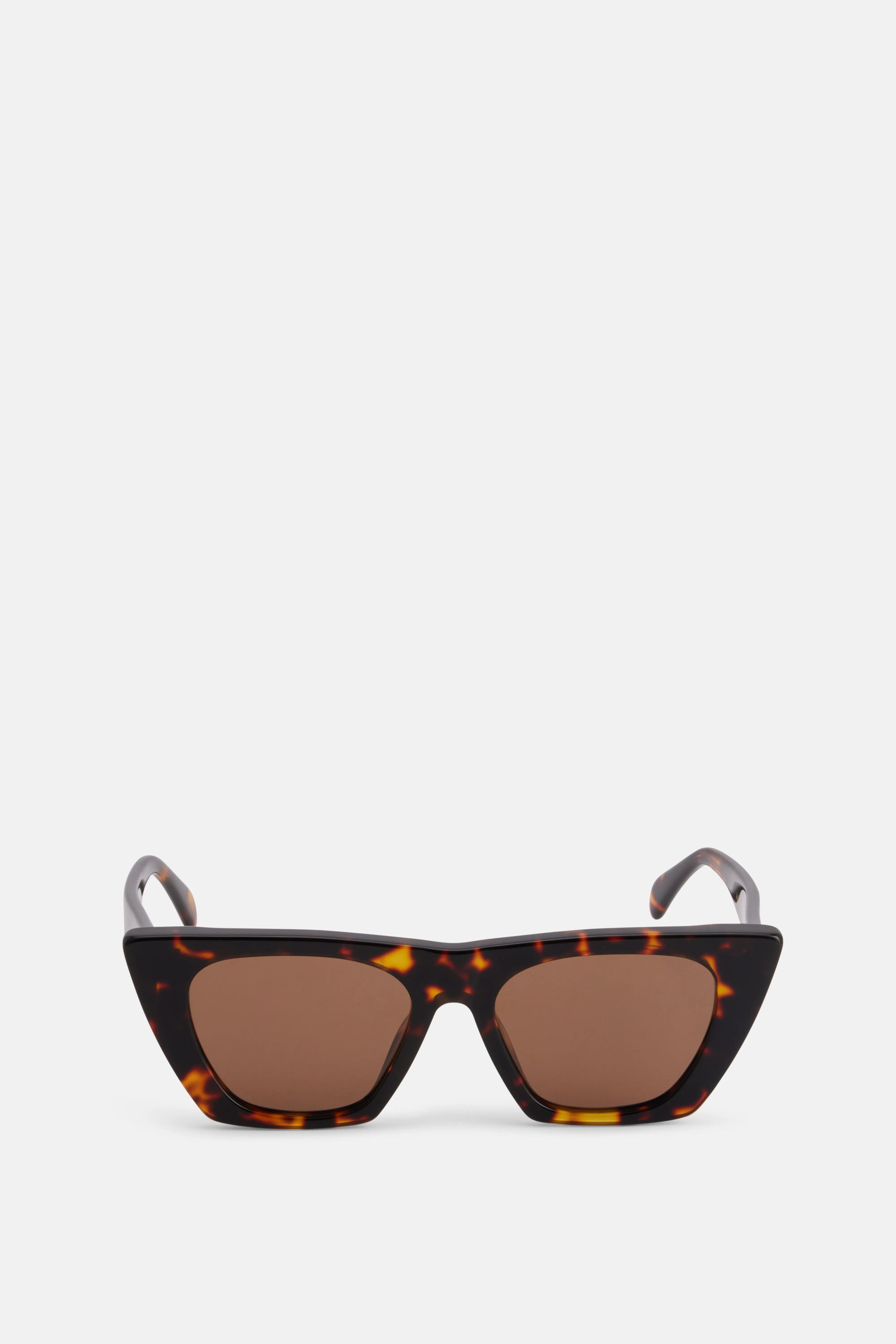 ANINE BING Paris Monogram Sunglasses in Brown