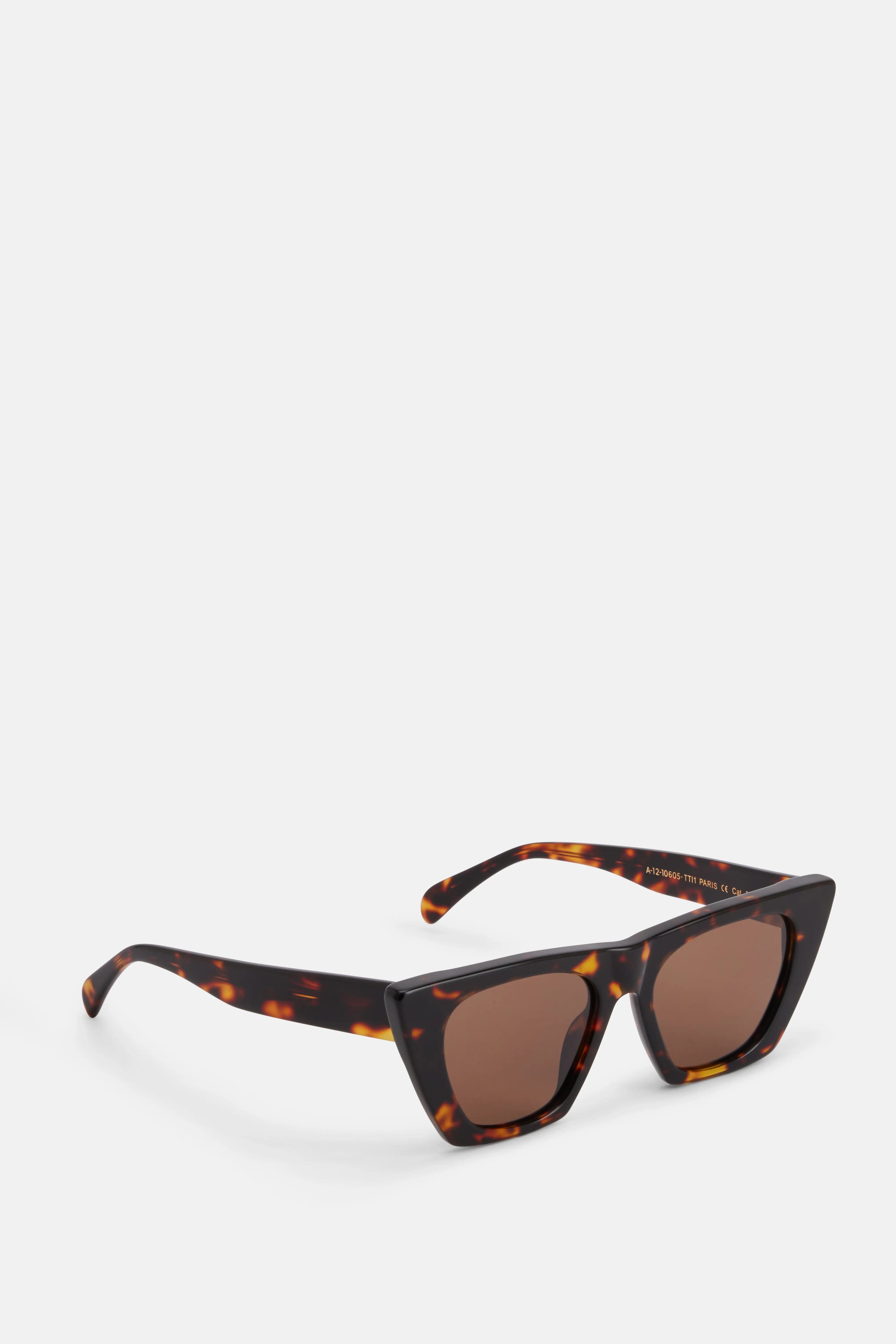 ANINE BING Paris Monogram Sunglasses in Brown
