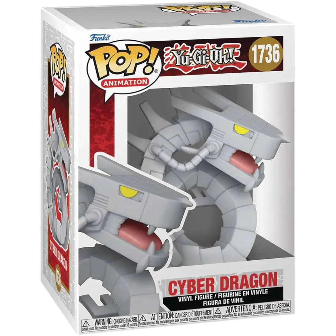 Funko Yu - Gi - Oh! - Cyber Dragon Figure (4") - Funko - Pop! Animation Series (1736)