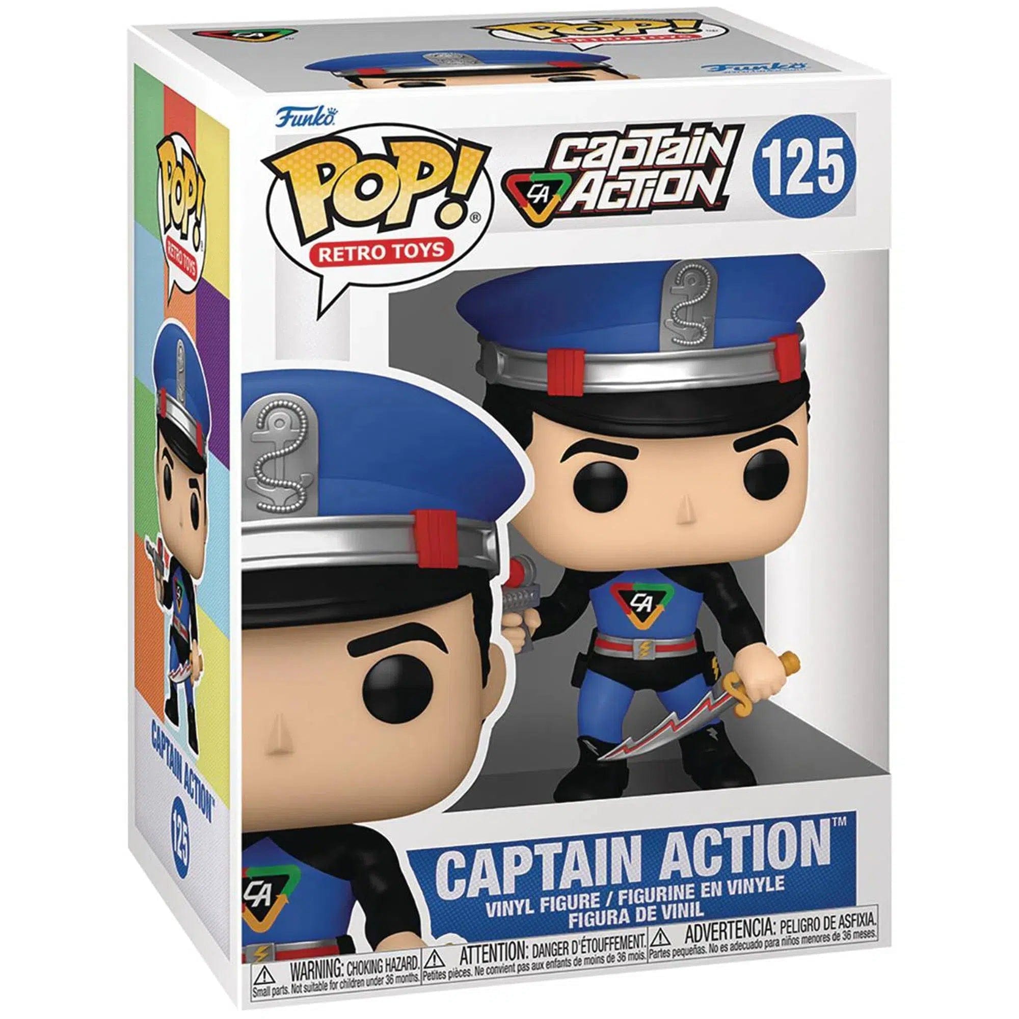 Funko Captain Action Figure - Funko - POP! Retro Toys Series (125)