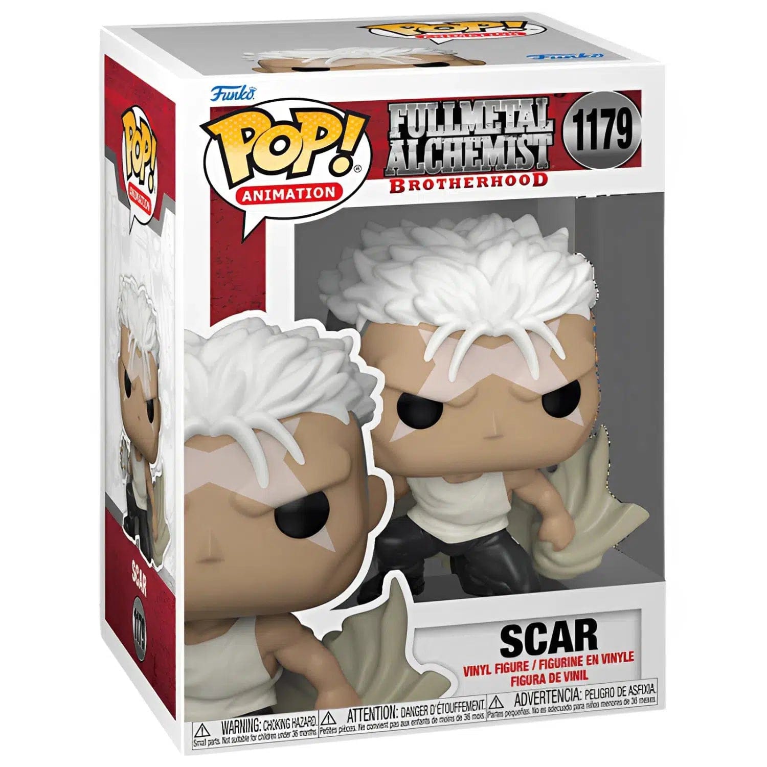Funko Fullmetal Alchemist: Brotherhood - Scar Figure (#1179) - Funko - Pop! Animation Series