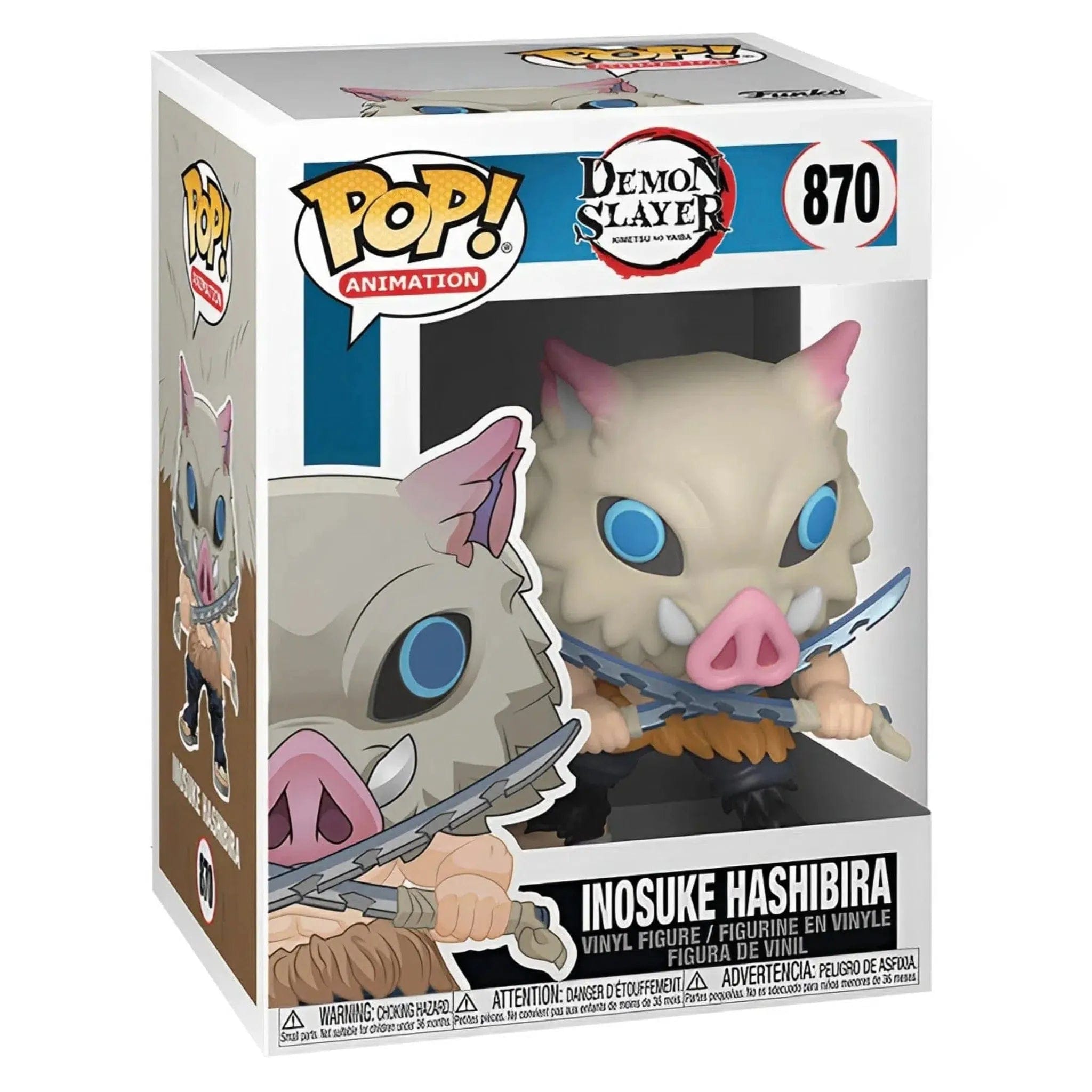 Funko Demon Slayer - Inosuke Hashibira Figure (4") - Funko - POP! Animation Series (870)