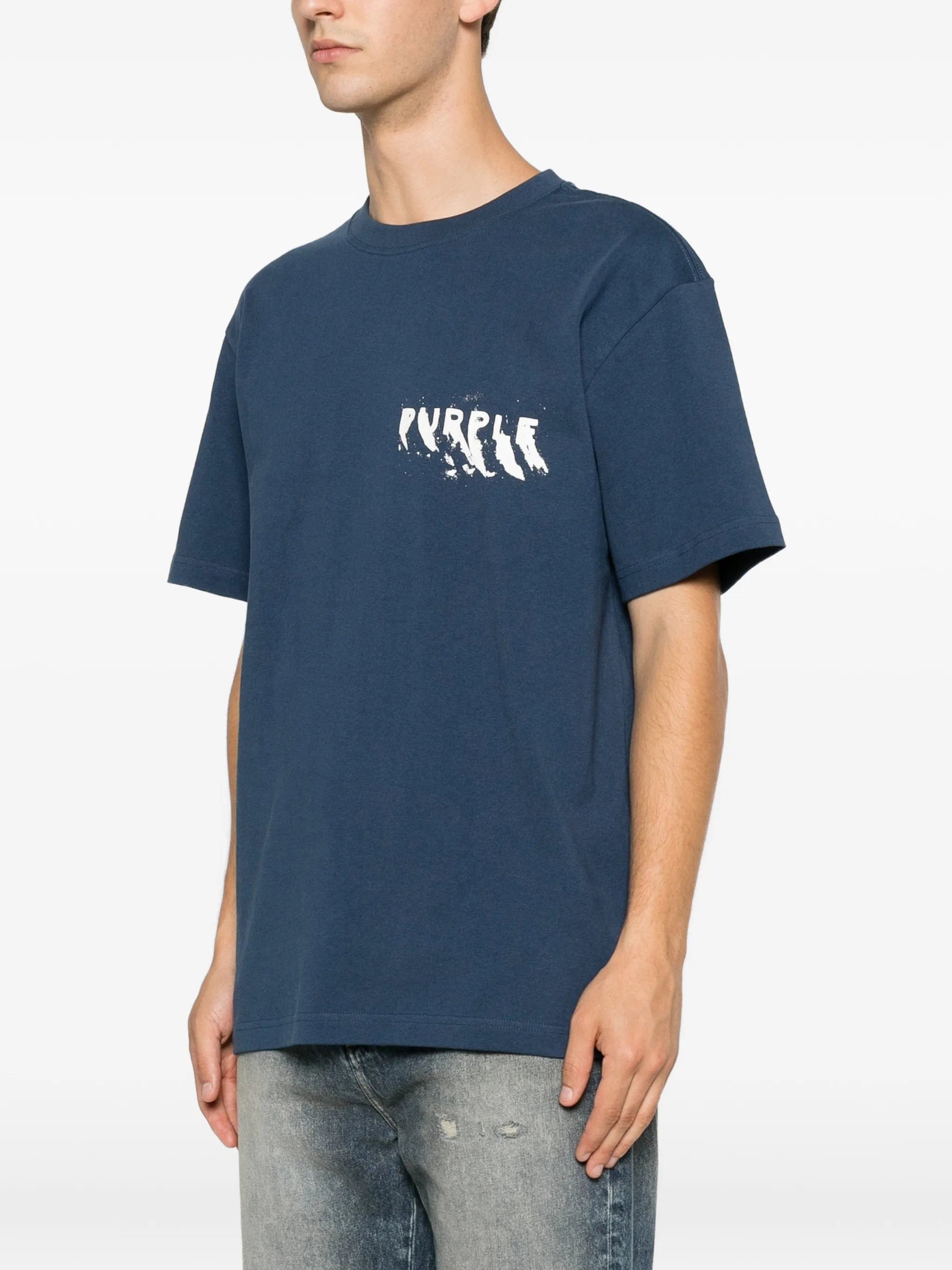Purple Brand logo - print T - shirt