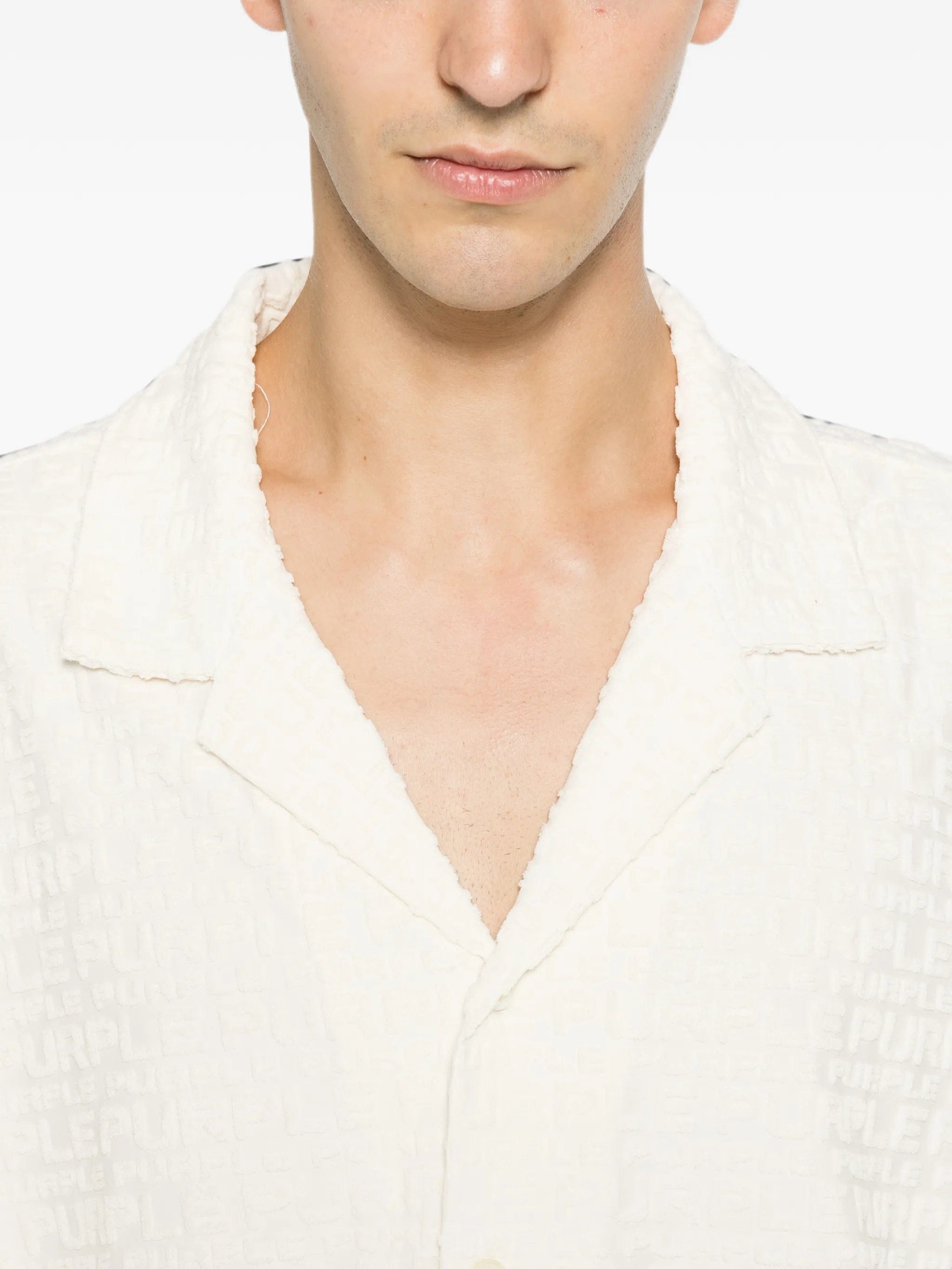 Purple Brand logo - embossed shirt