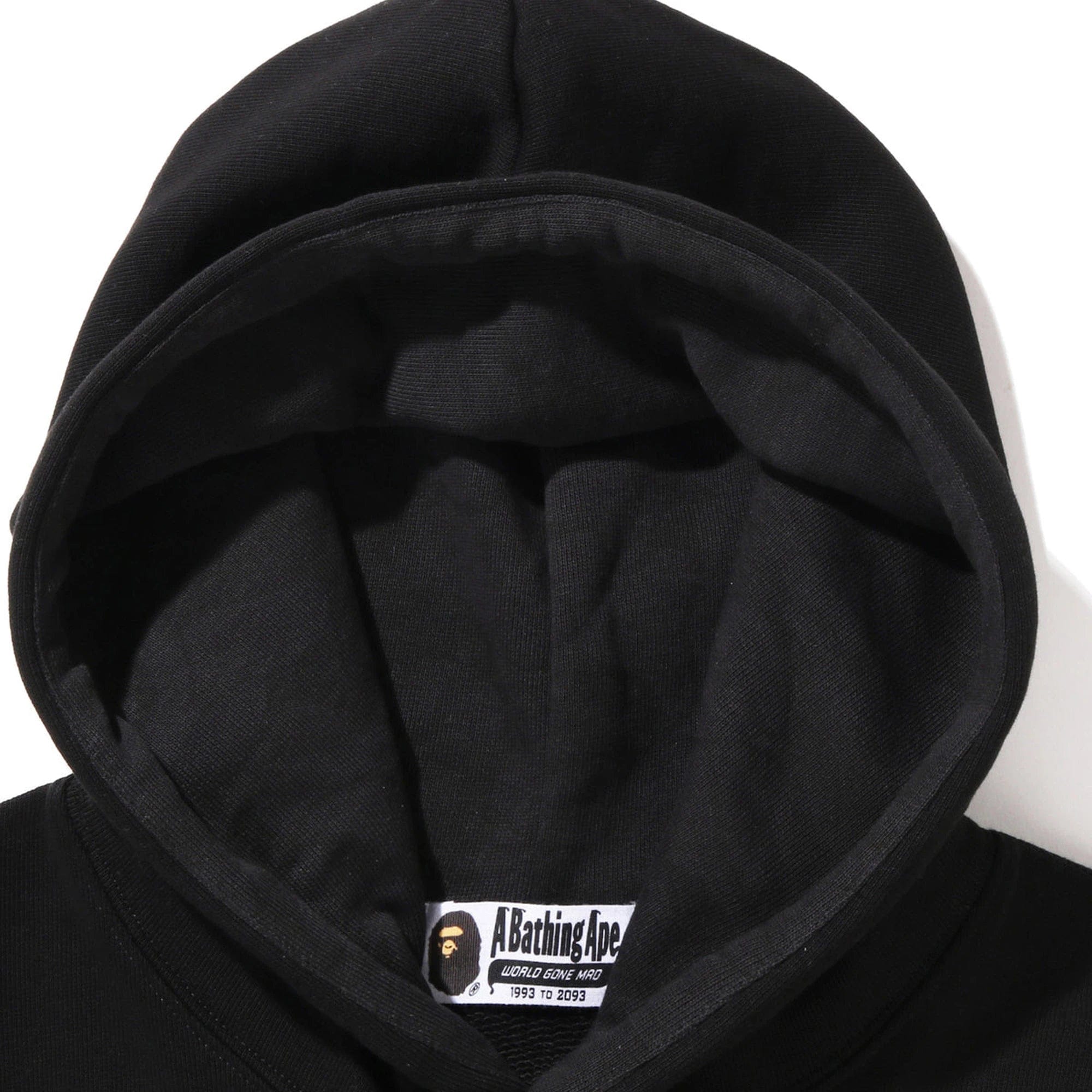A Bathing Ape BAPE One Point Regular Fit Pullover Hoodie Black (2026)