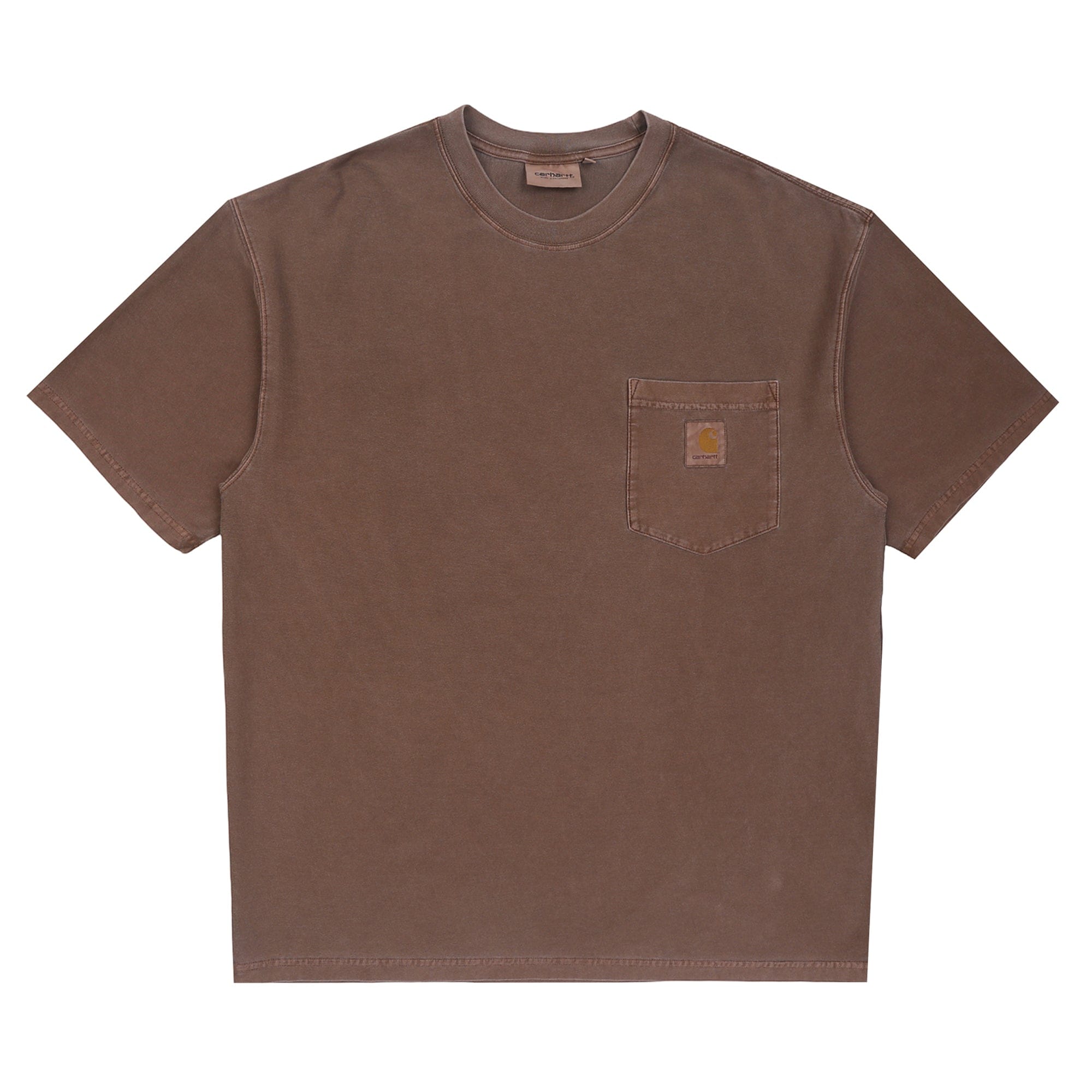 Carhartt Wip S/S Loose Pocket T - Shirt - Tobacco garment dyed