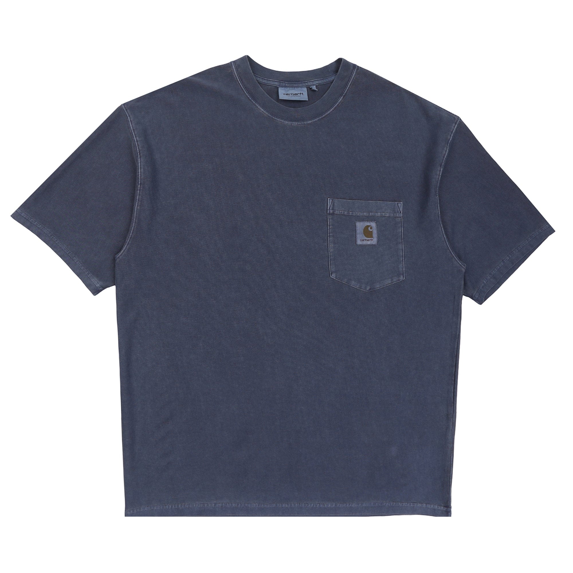 Carhartt Wip S/S Loose Pocket T - Shirt - Dark Navy garment dyed