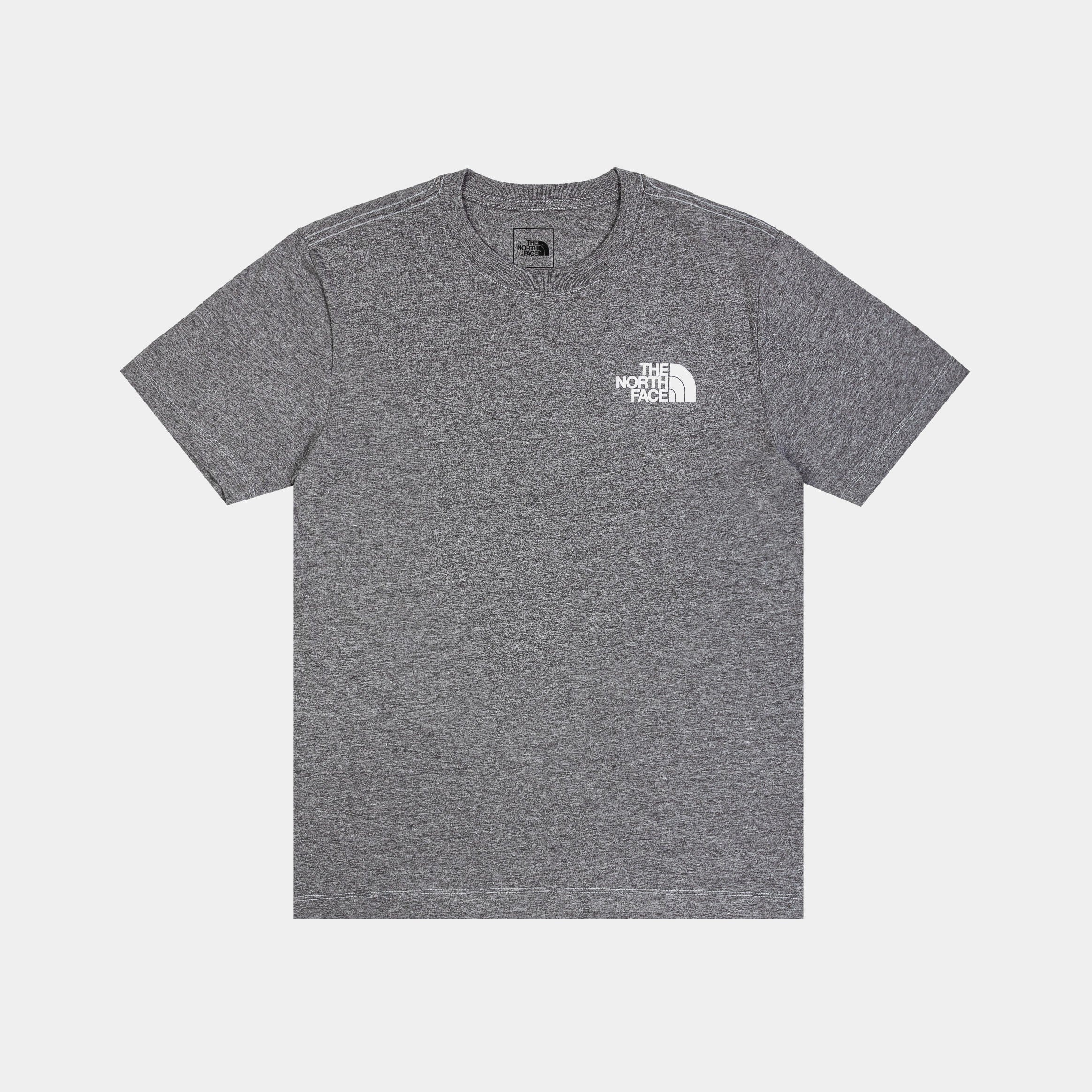 THE NORTH FACE Lunar Snake Graphic Mens Short Sleeve Shirt (Grey/White)