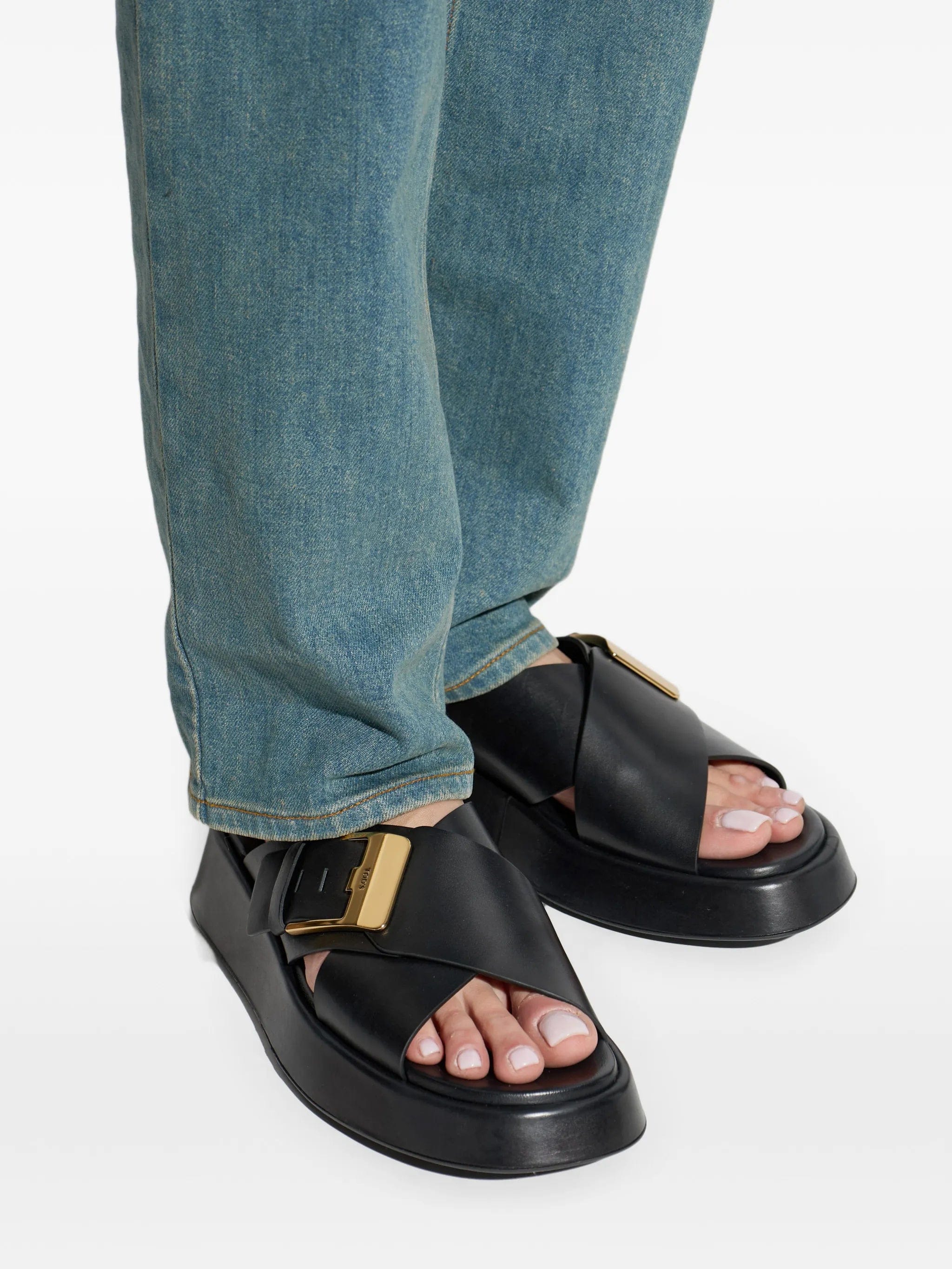 Tod's criss - cross mules