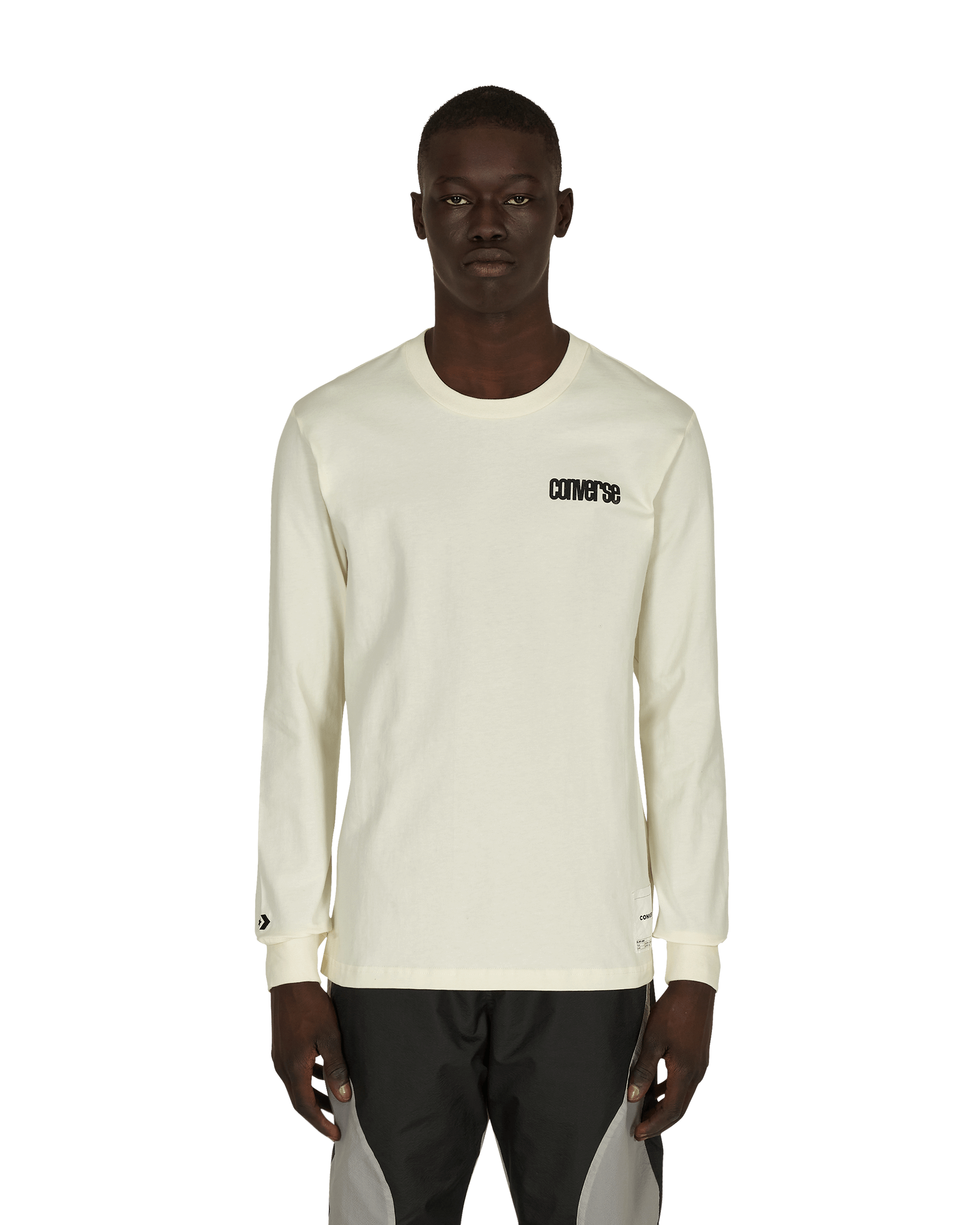 Converse Slam Jam Long Sleeve T - Shirt Beige
