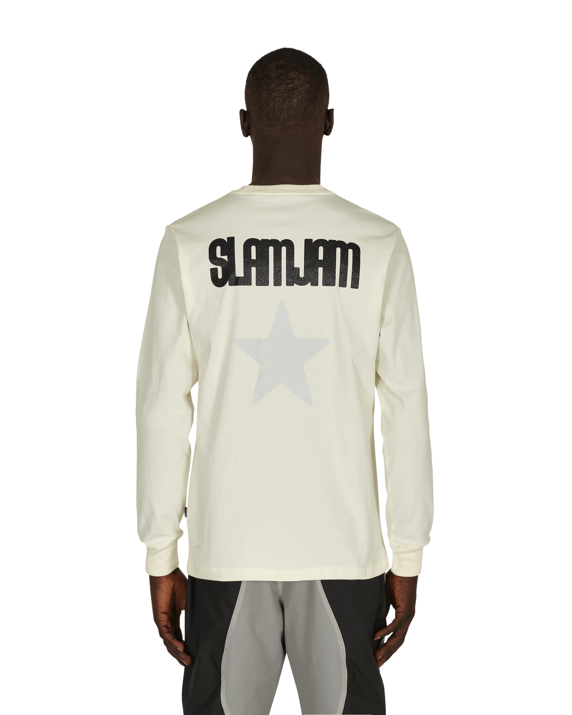 Converse Slam Jam Long Sleeve T - Shirt Beige