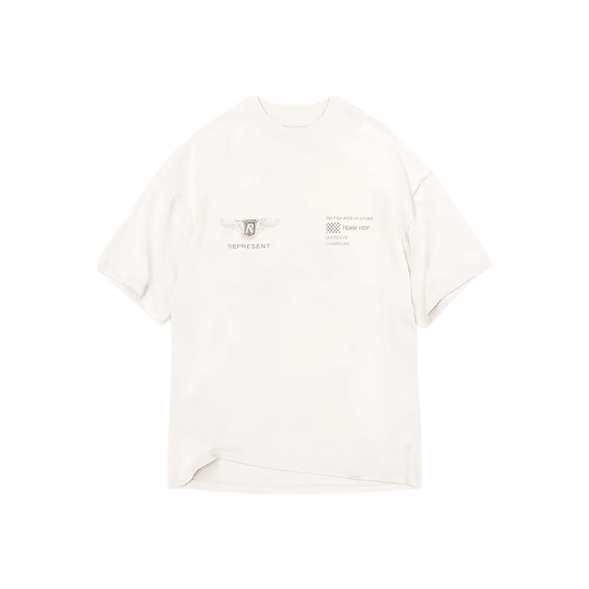 Represent Team Rep T-Shirt Flat White (SS25)