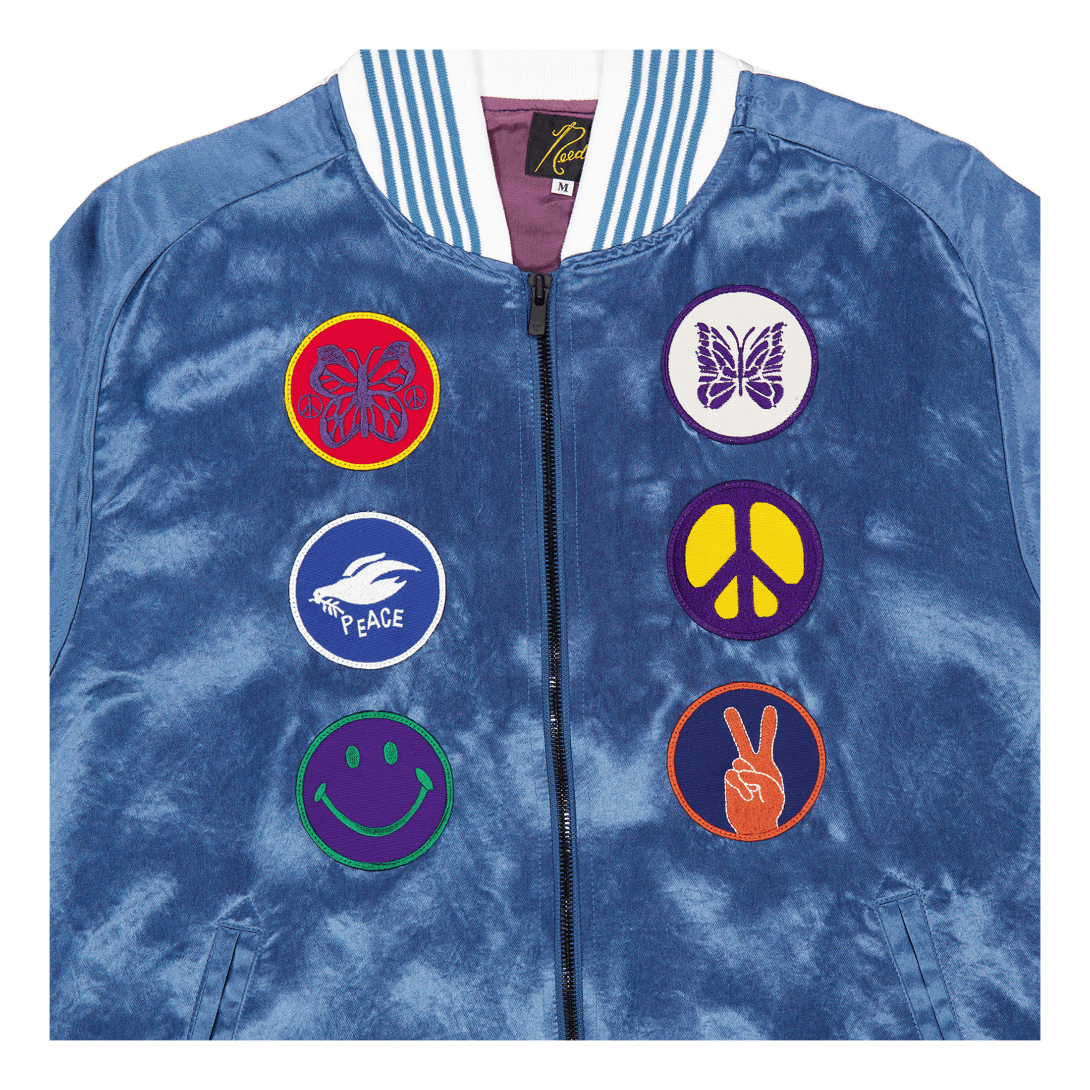 Needles Award Jacket - Acetate Sateen A - blue
