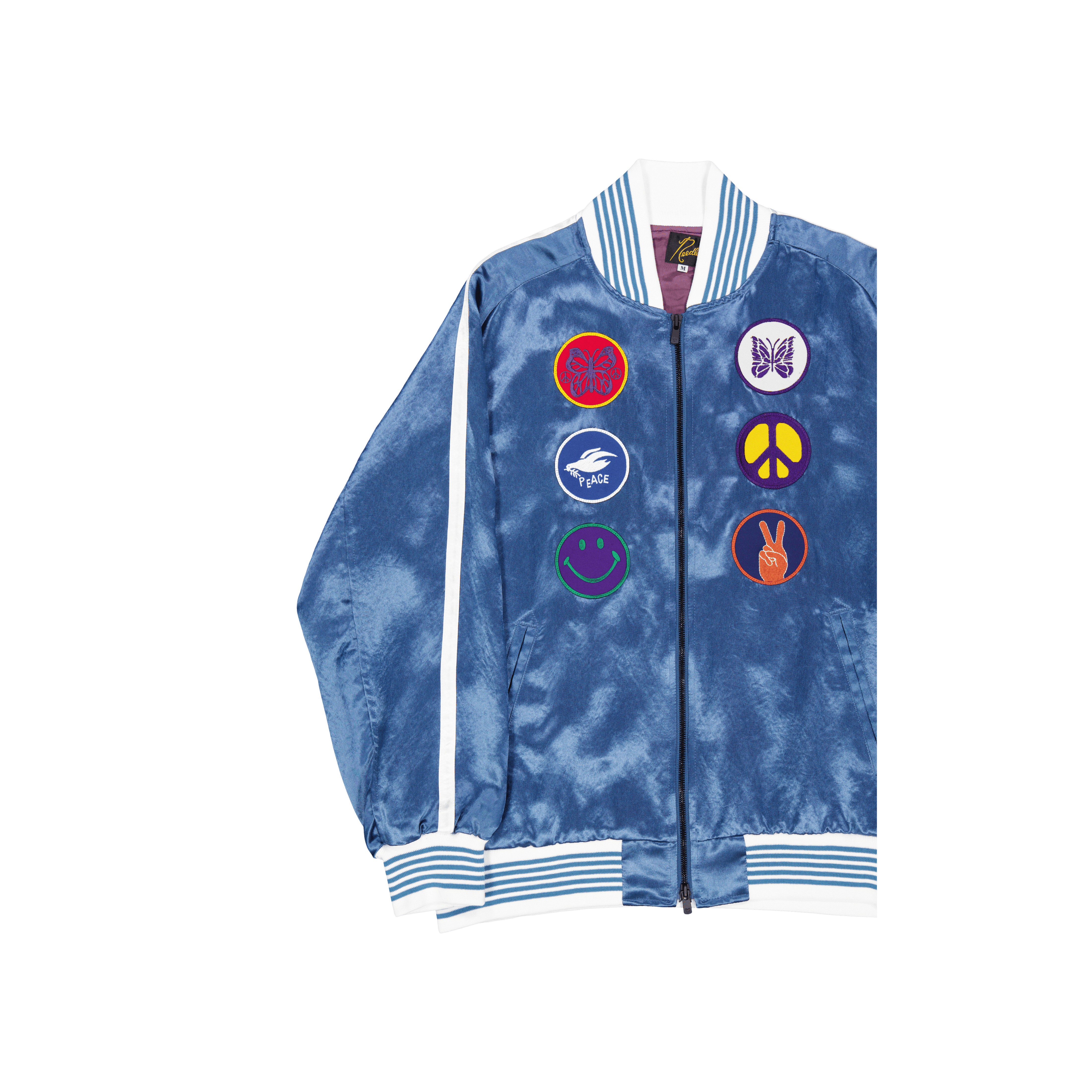 Needles Award Jacket - Acetate Sateen A - blue