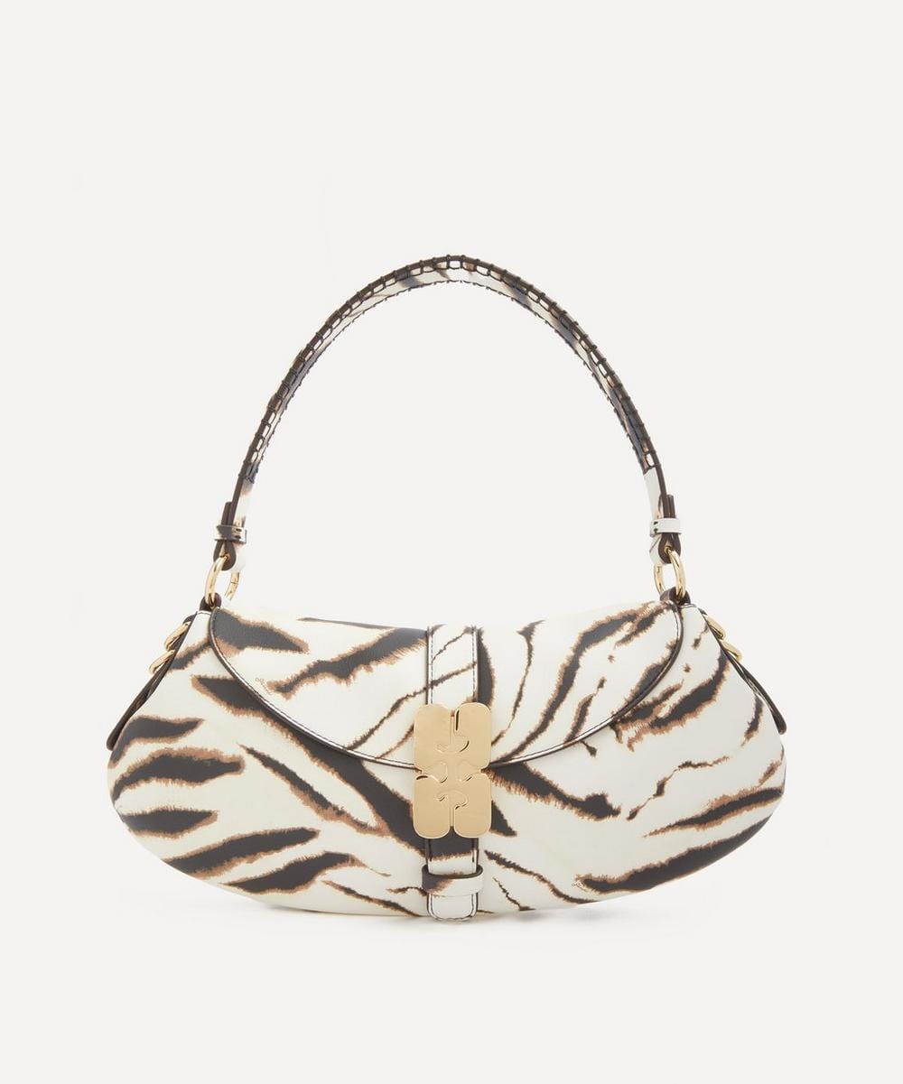 Ganni B - Kat Zebra Shoulder Bag