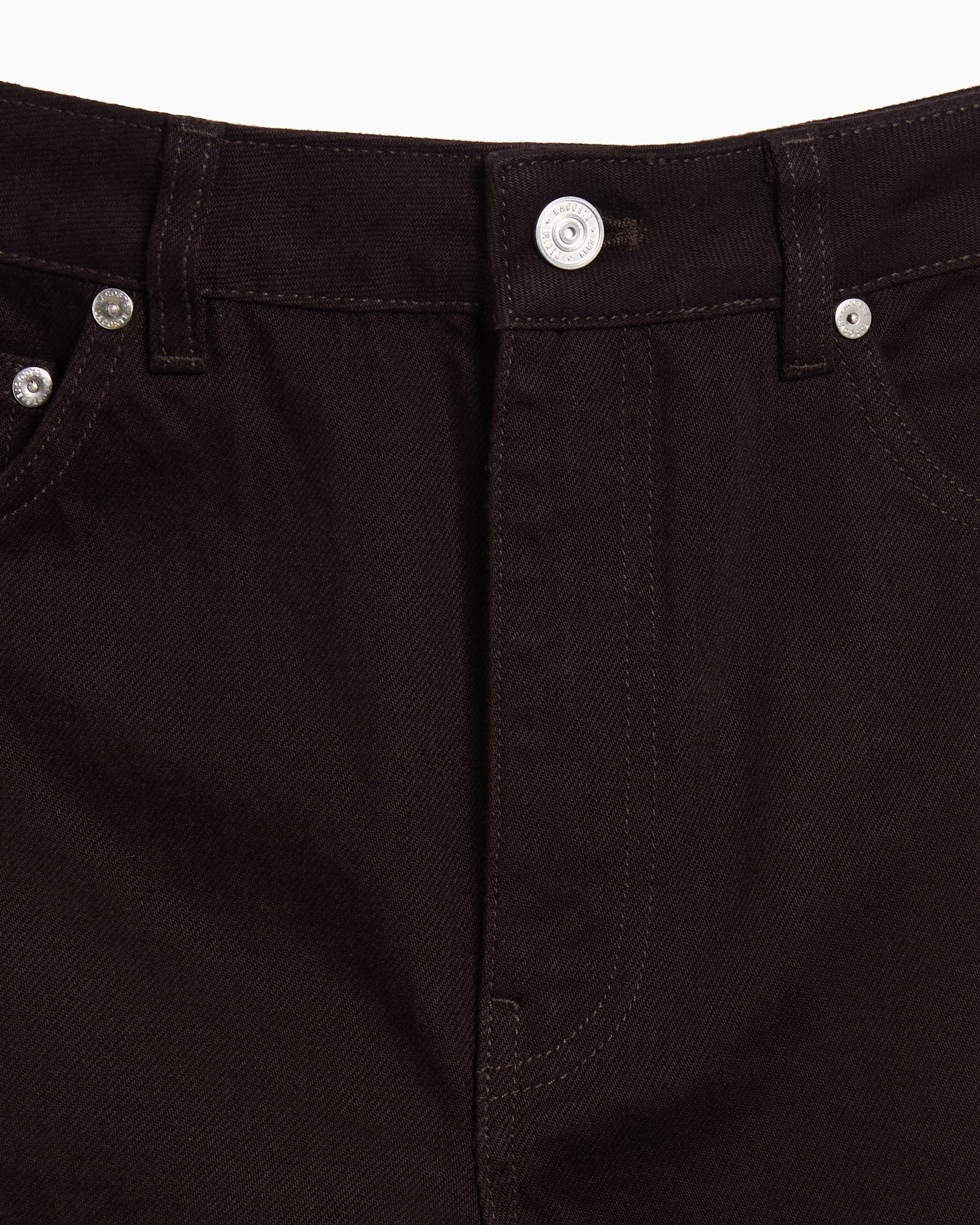 Lacoste Pantalones vaqueros Wide Leg Relaxed Lacoste Retro para mujer