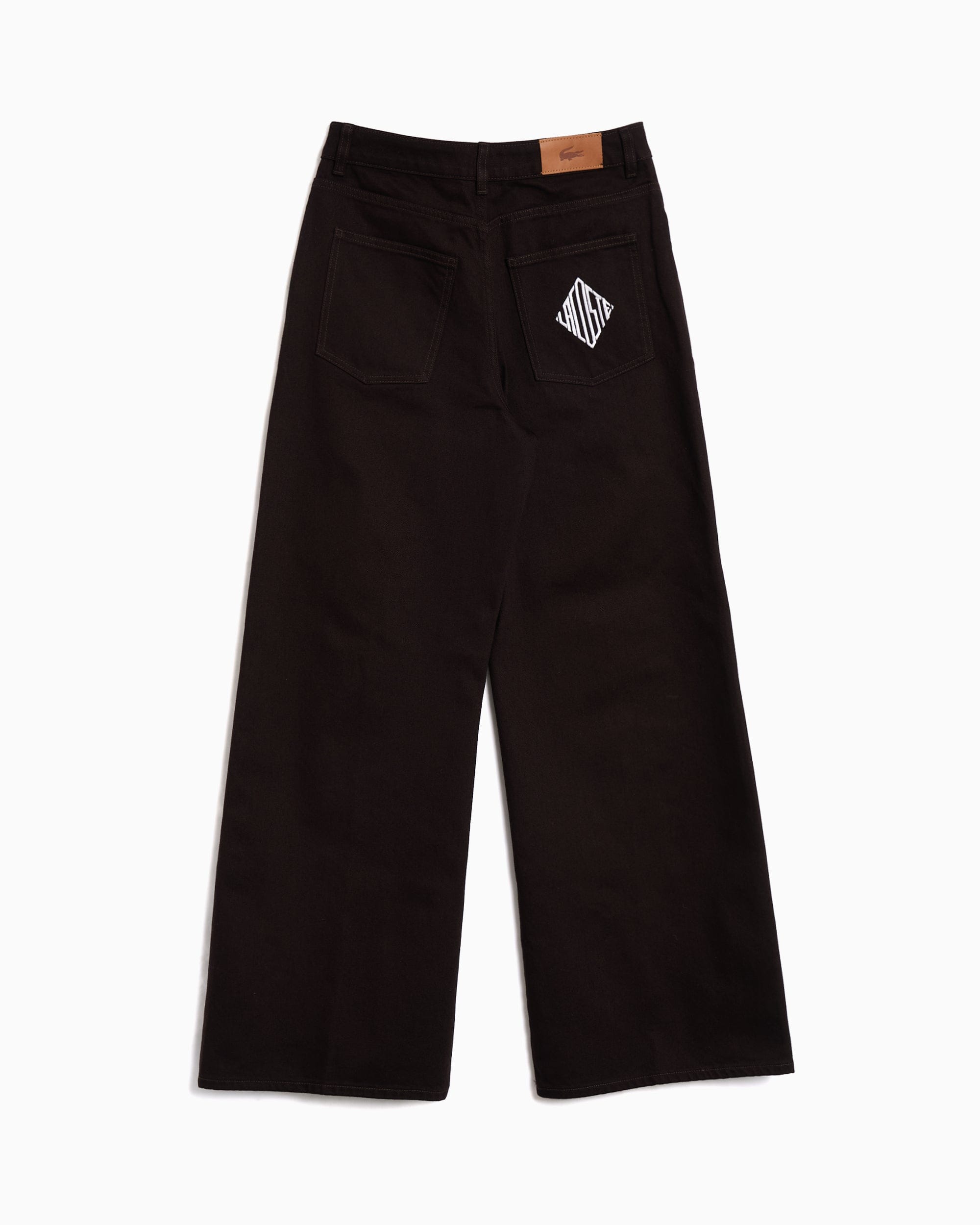 Lacoste Pantalones vaqueros Wide Leg Relaxed Lacoste Retro para mujer