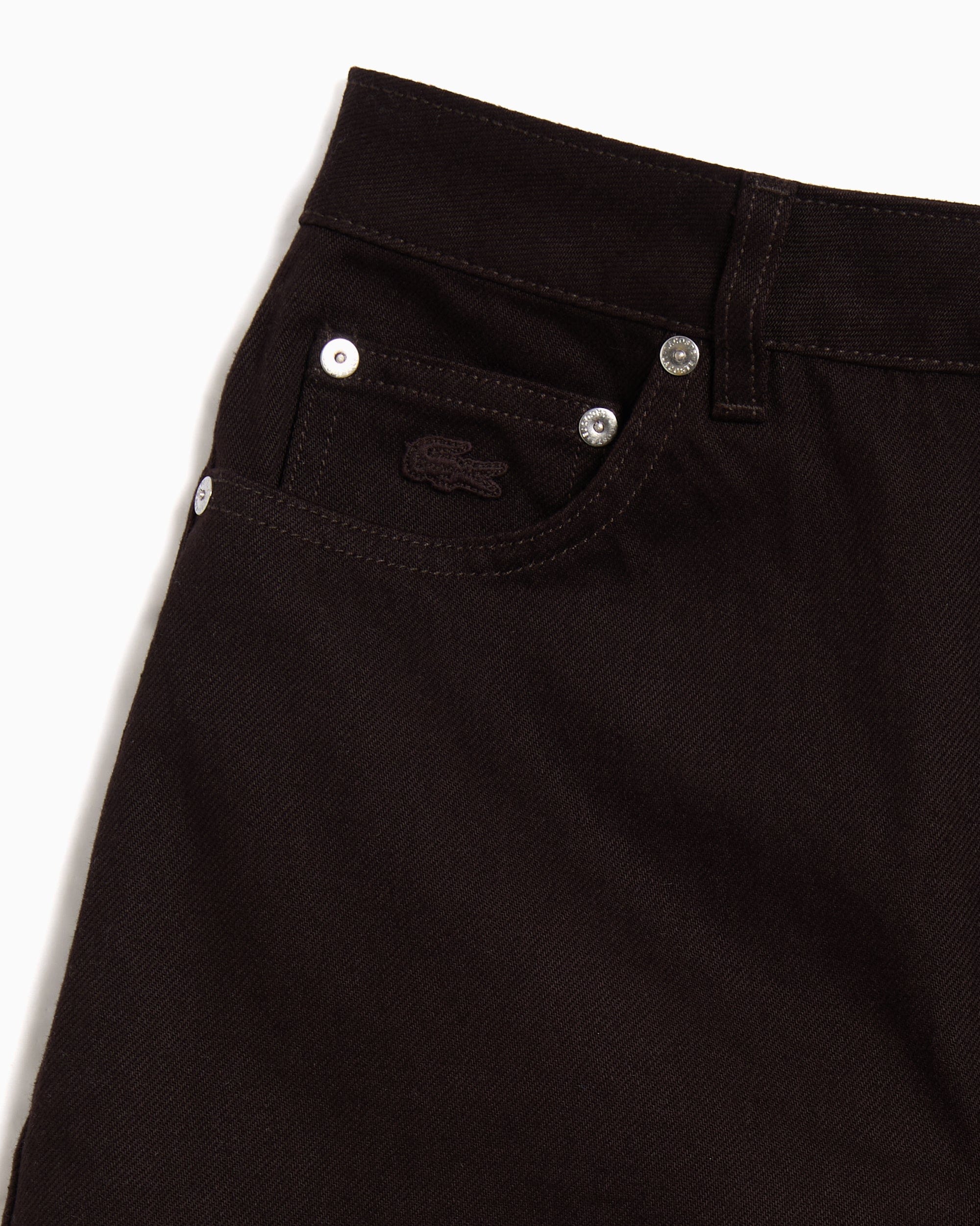 Lacoste Pantalones vaqueros Wide Leg Relaxed Lacoste Retro para mujer