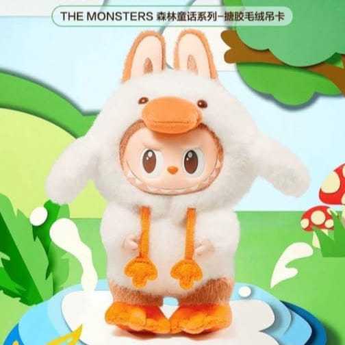 Popmart POP MART The Monsters Labubu Forest Fairy Tale Series Vinyl Plush Hanging Card