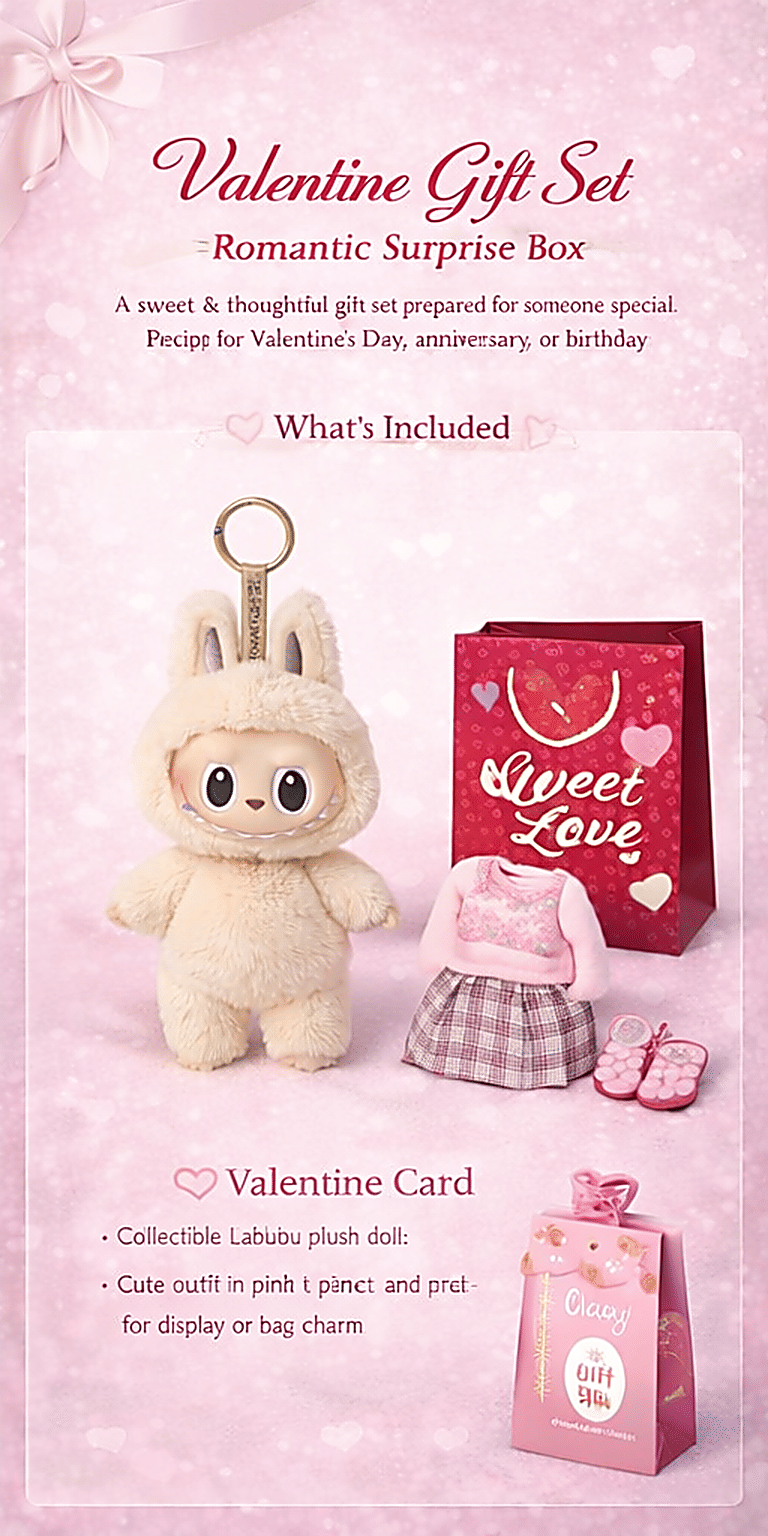 EDITION LABUBU Valentine’s Day Gift Box | Love Edition