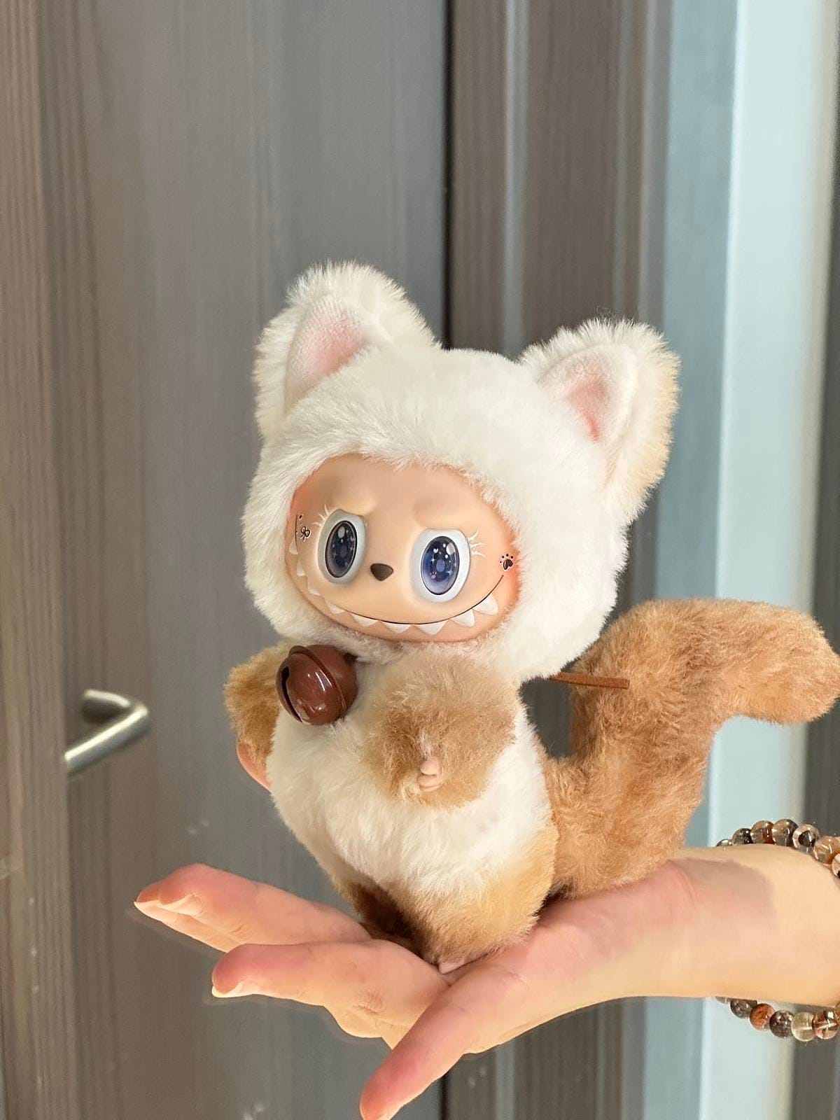 HANDMADE Siamese Cat Labubu – Handmade Plush Doll
