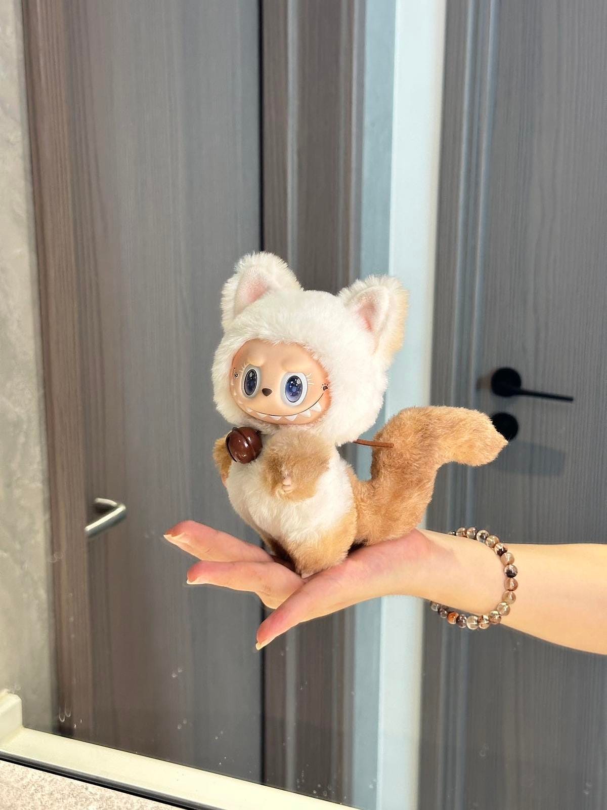 HANDMADE Siamese Cat Labubu – Handmade Plush Doll