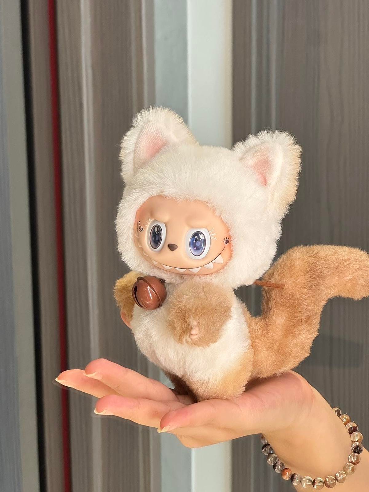 HANDMADE Siamese Cat Labubu – Handmade Plush Doll