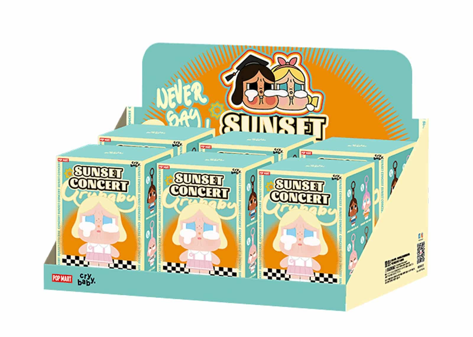 Pop Mart (labubu) Pop Mart Crybaby Sunset Concert Series Sealed Case (6 Blind Box)