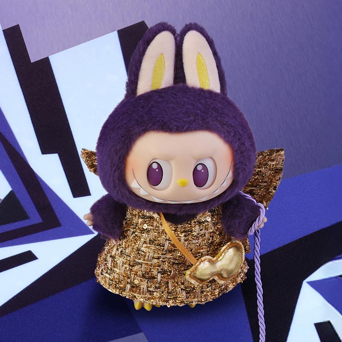 MY Funbox LABUBU × PRONOUNCE - WINGS OF FORTUNE Vinyl Plush Hanging Card